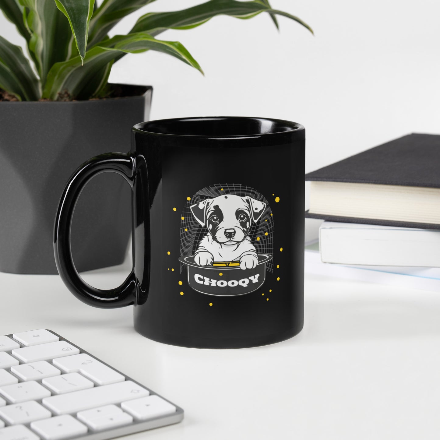 Chooqy - Black Glossy Mug