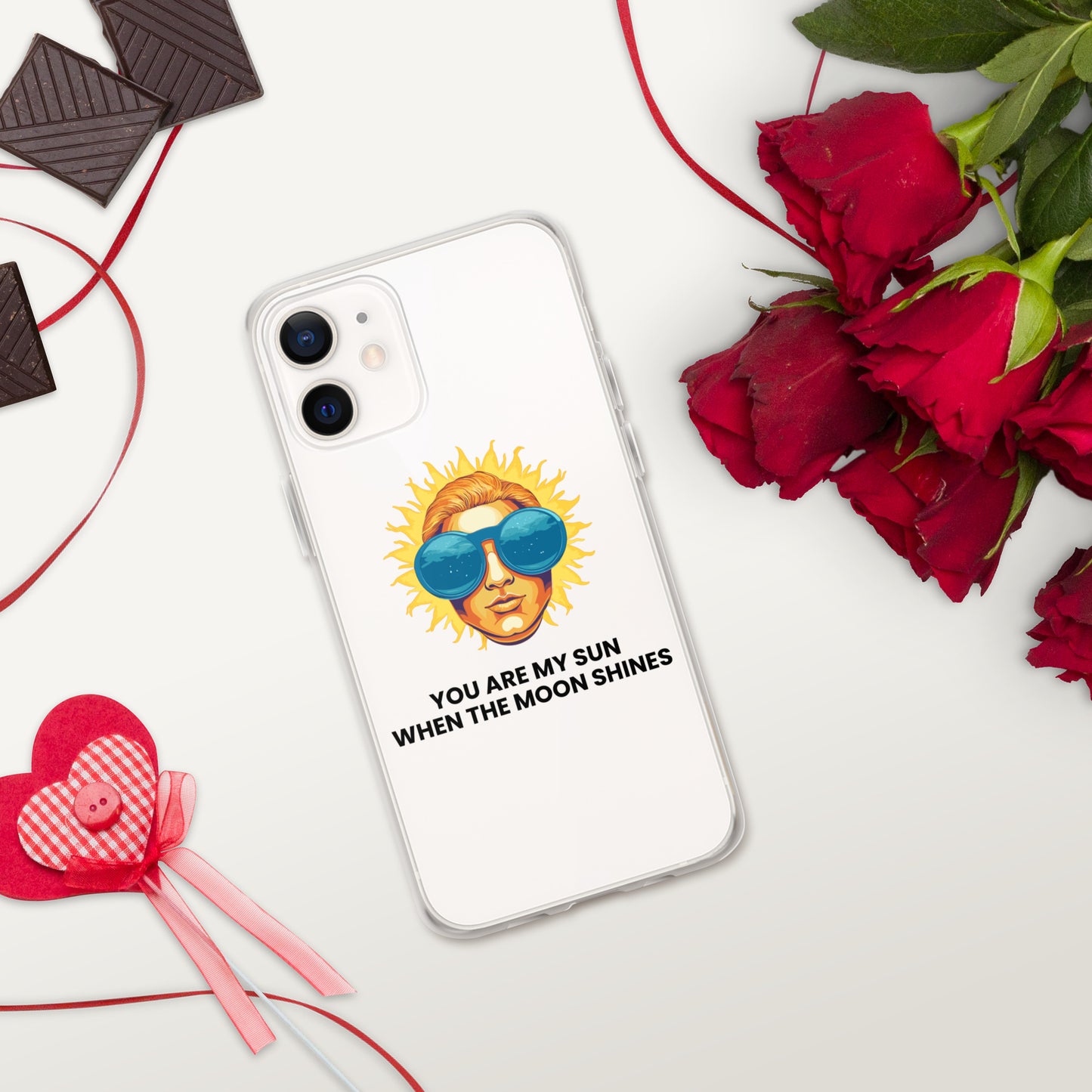 You are my sun when the moon shines - Clear Case for iPhone®