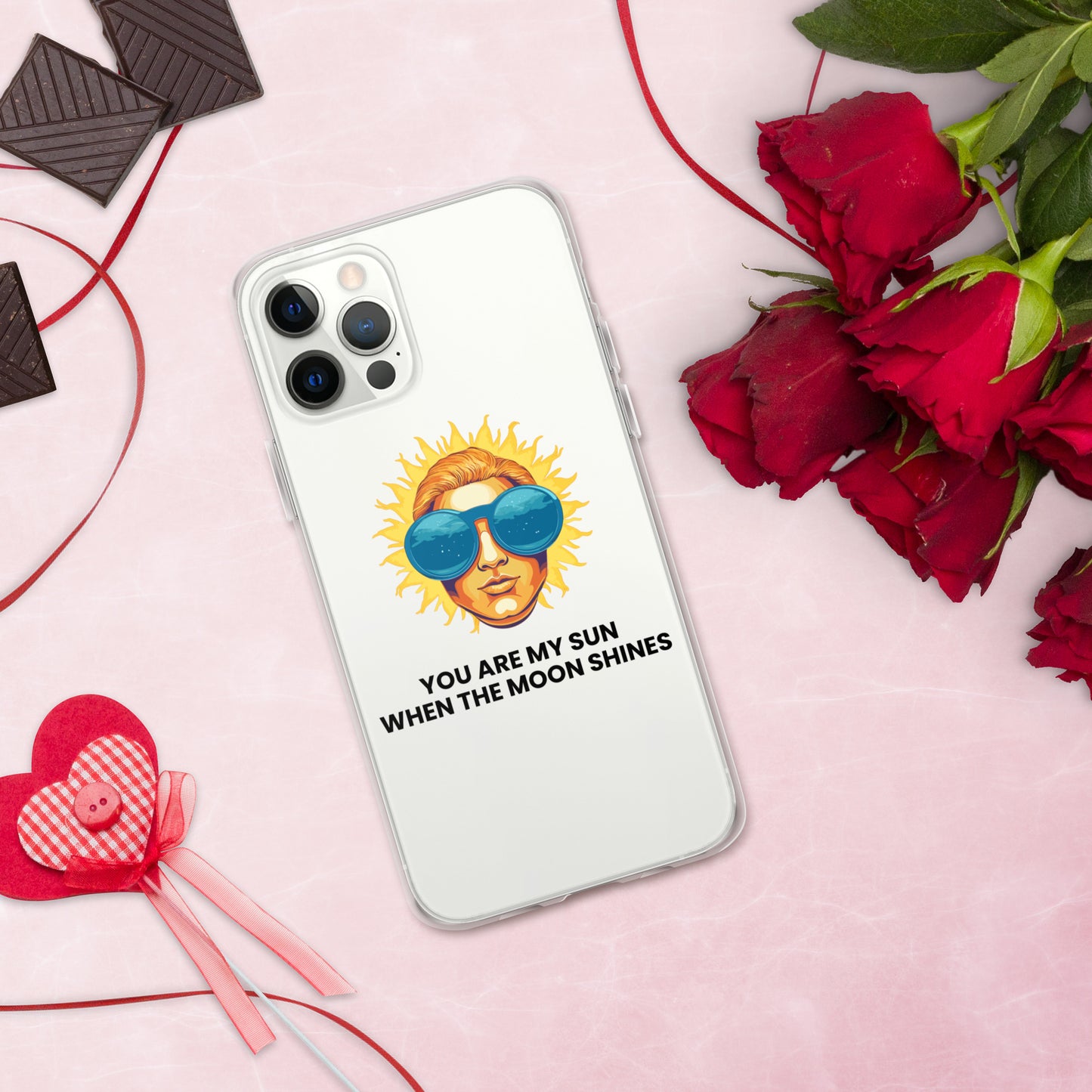 You are my sun when the moon shines - Clear Case for iPhone®