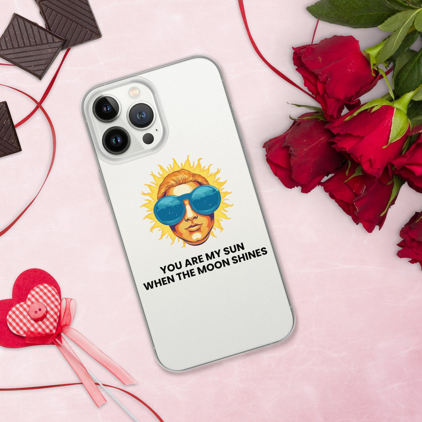 You are my sun when the moon shines - Clear Case for iPhone®