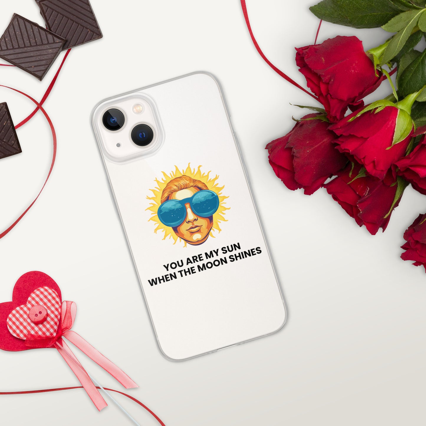 You are my sun when the moon shines - Clear Case for iPhone®