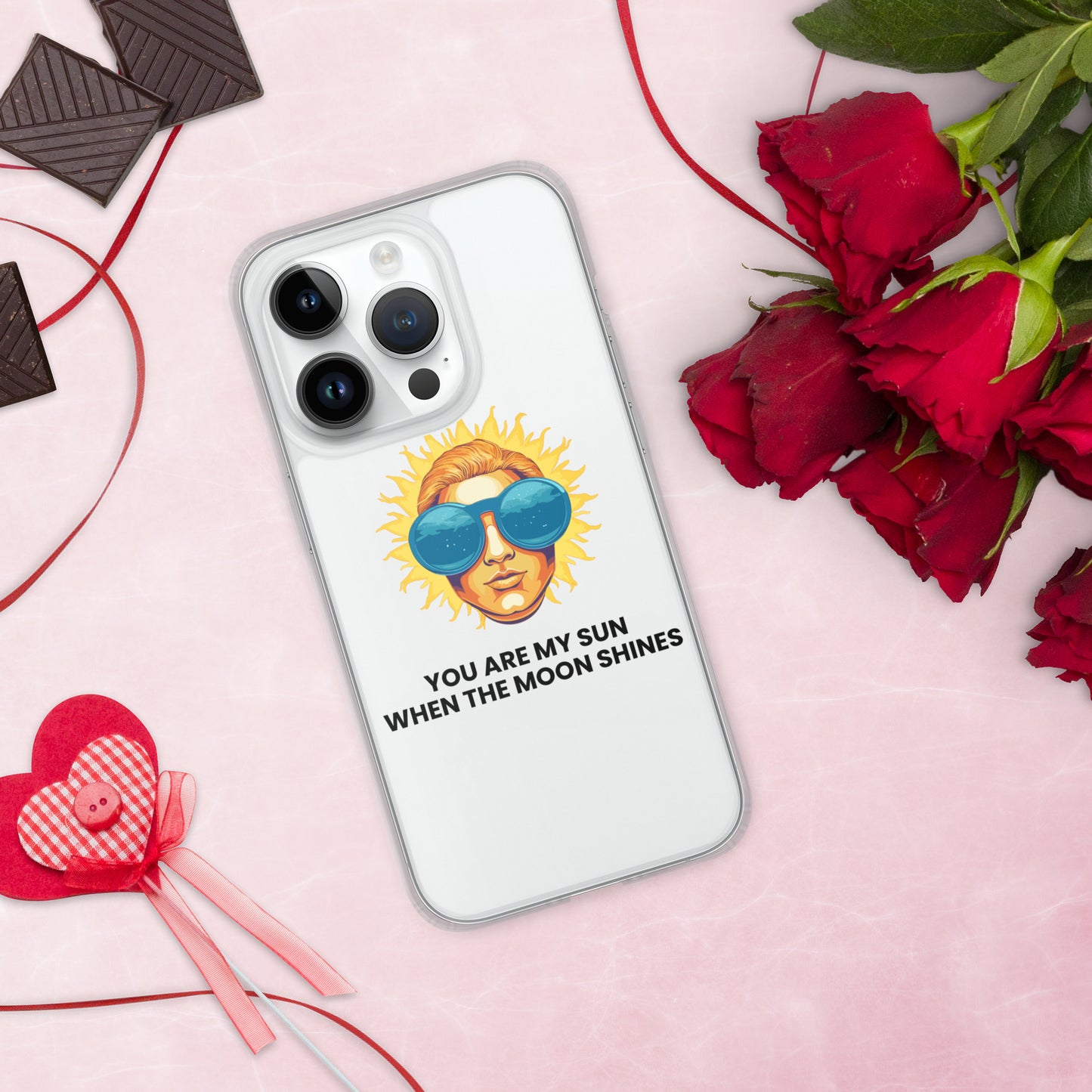You are my sun when the moon shines - Clear Case for iPhone®