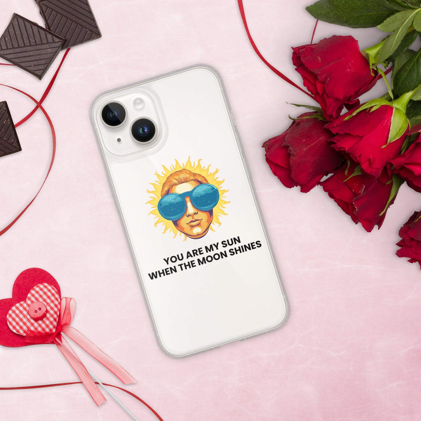 You are my sun when the moon shines - Clear Case for iPhone®