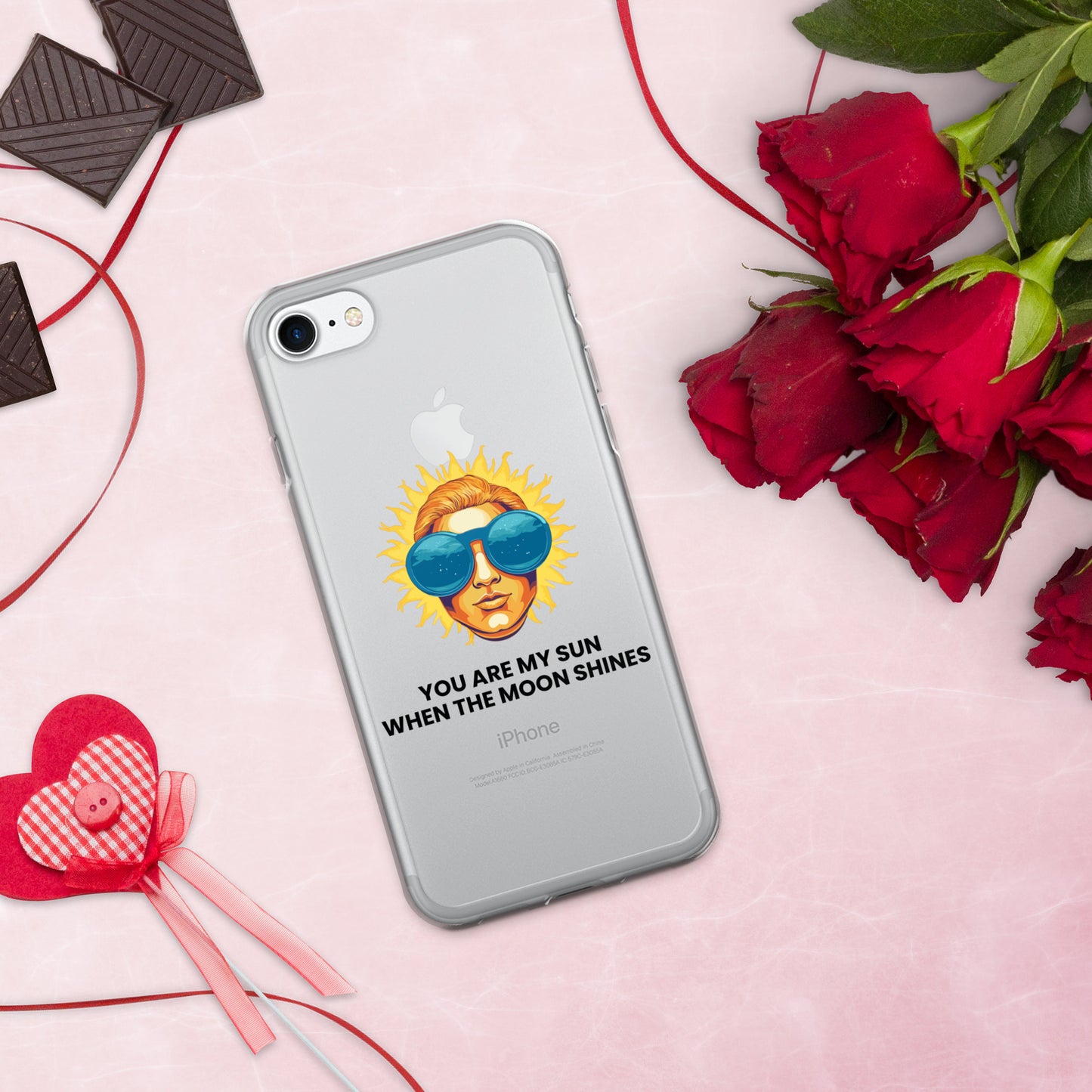 You are my sun when the moon shines - Clear Case for iPhone®