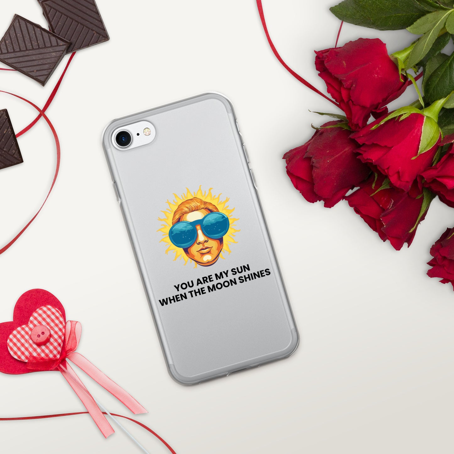 You are my sun when the moon shines - Clear Case for iPhone®