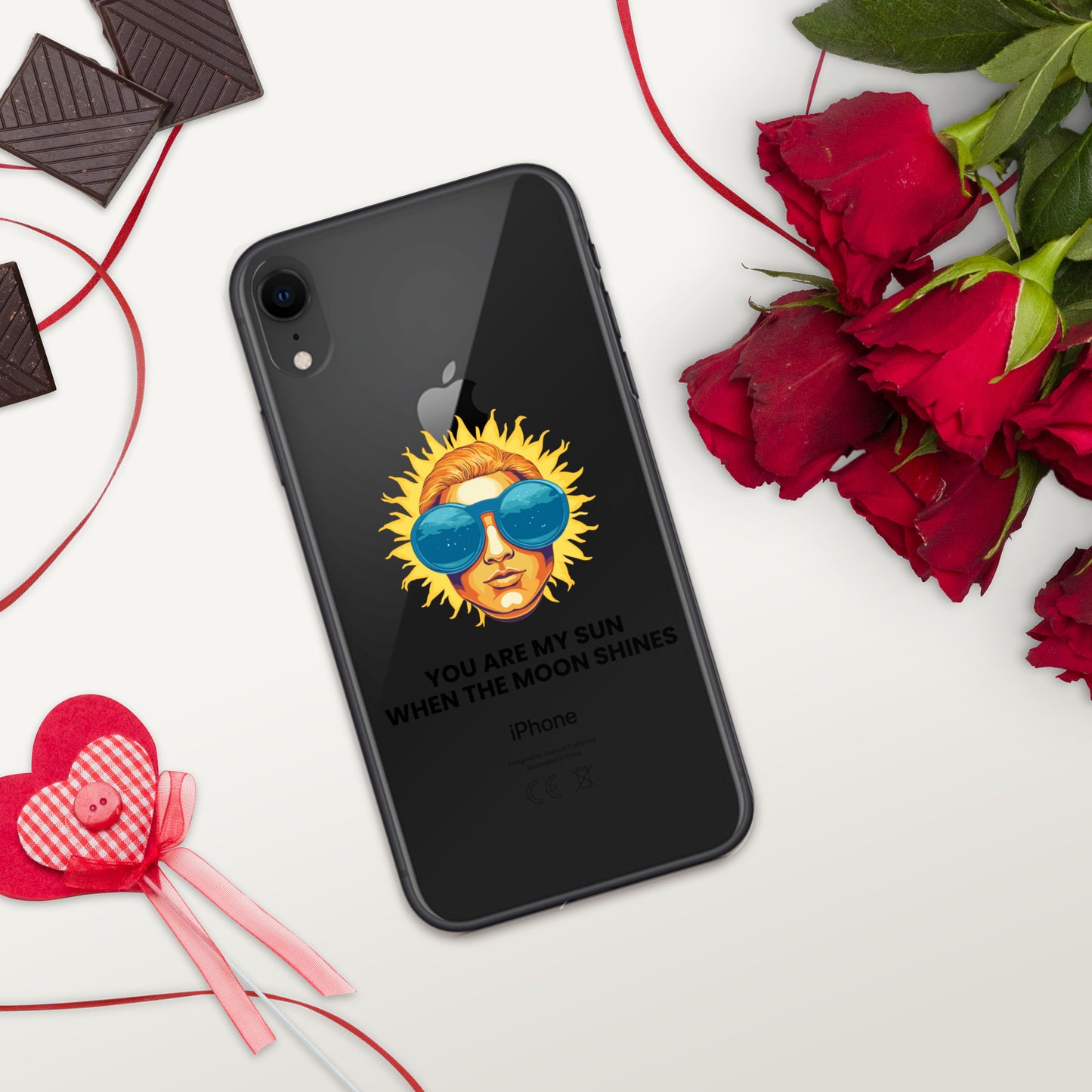 You are my sun when the moon shines - Clear Case for iPhone®