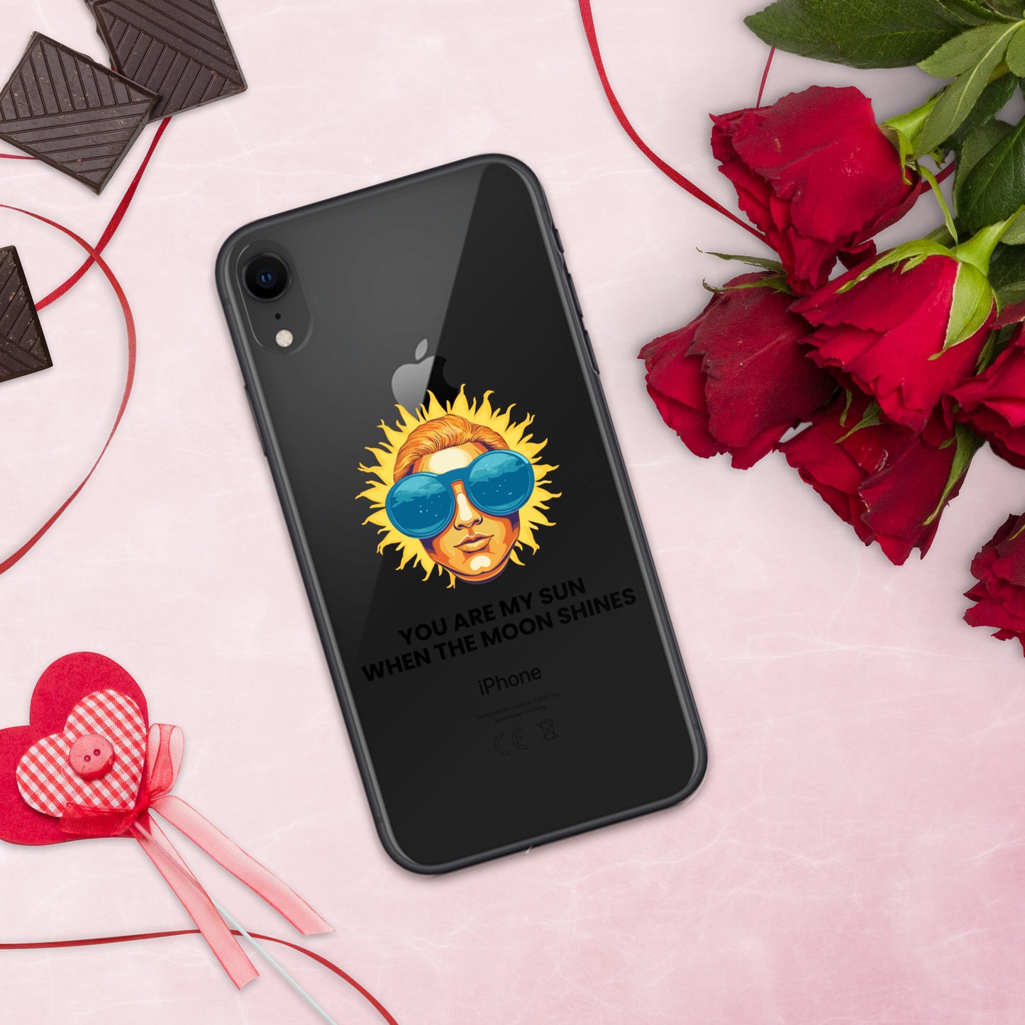 You are my sun when the moon shines - Clear Case for iPhone®