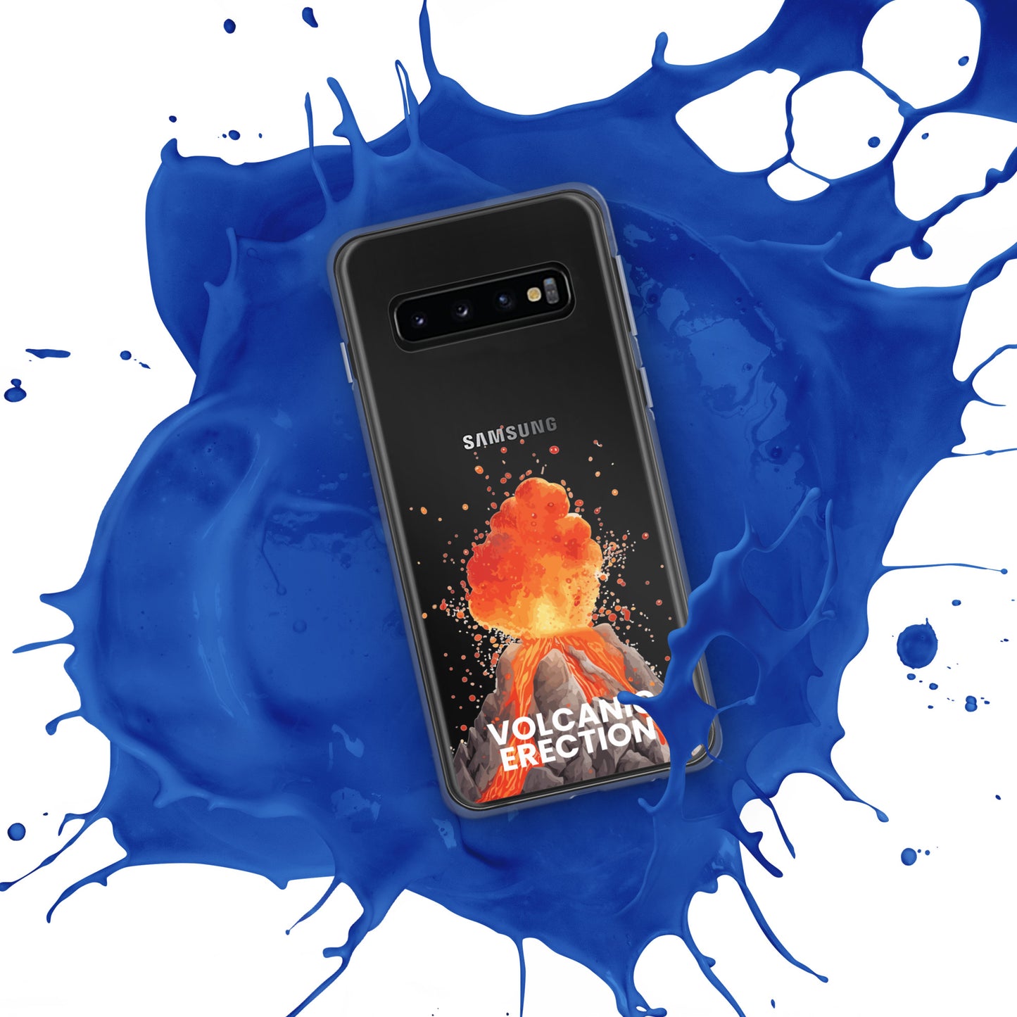 Volcanic Erection - Clear Case for Samsung®