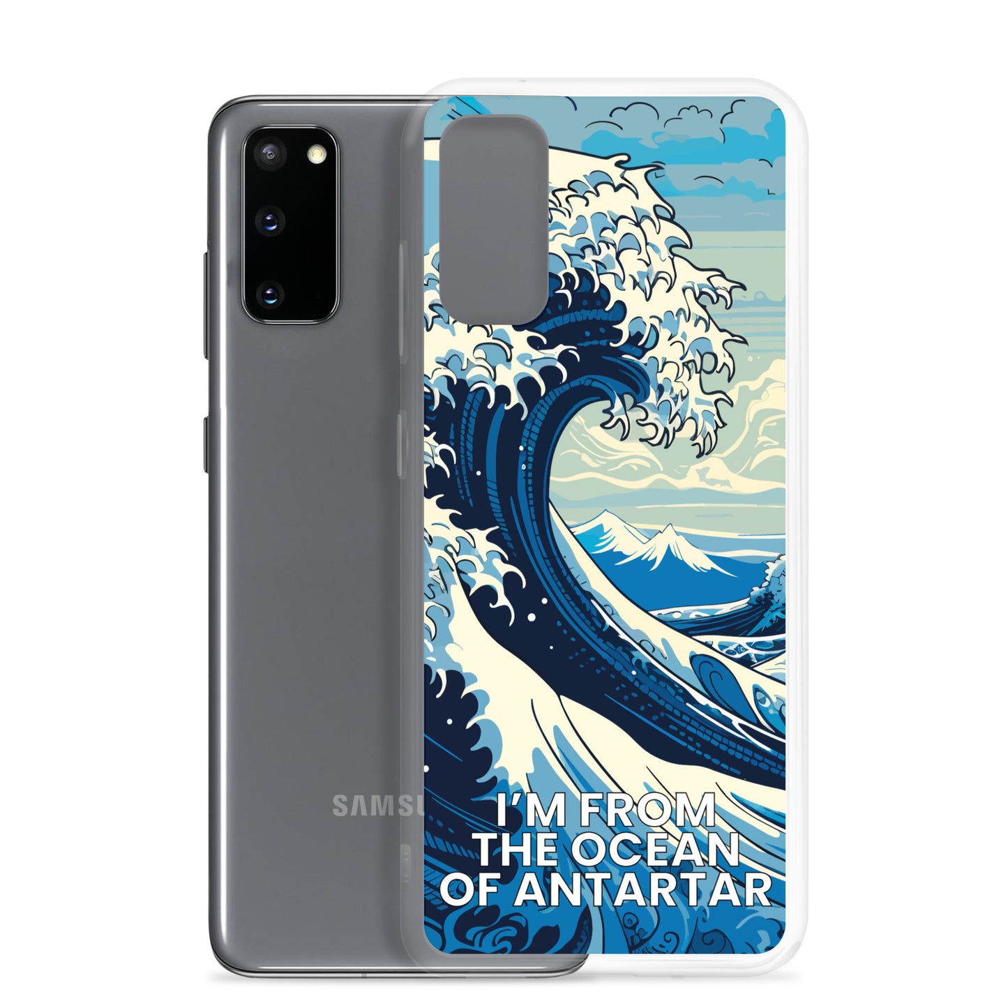 I'm from the ocean of Antartar - Clear Case for Samsung®