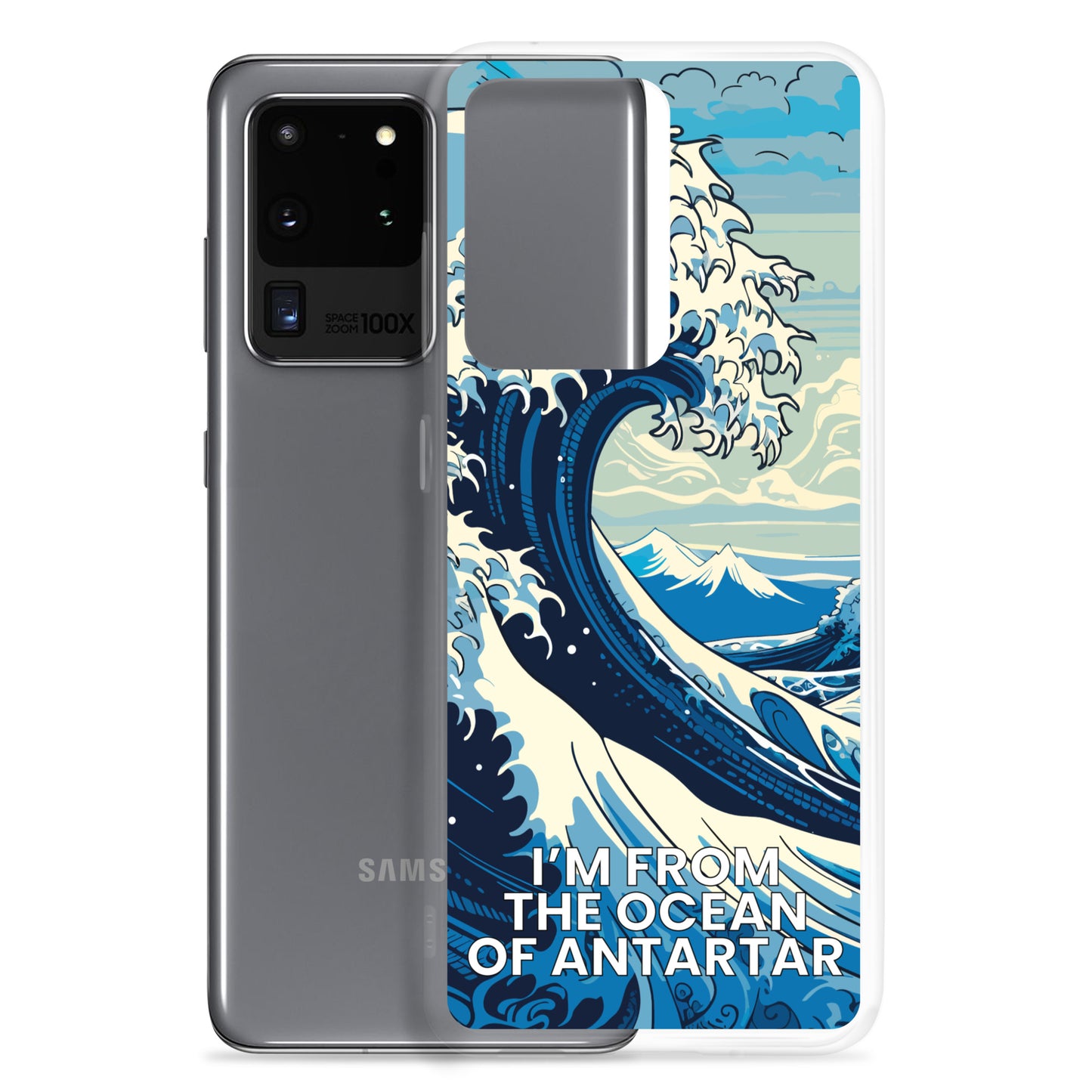 I'm from the ocean of Antartar - Clear Case for Samsung®