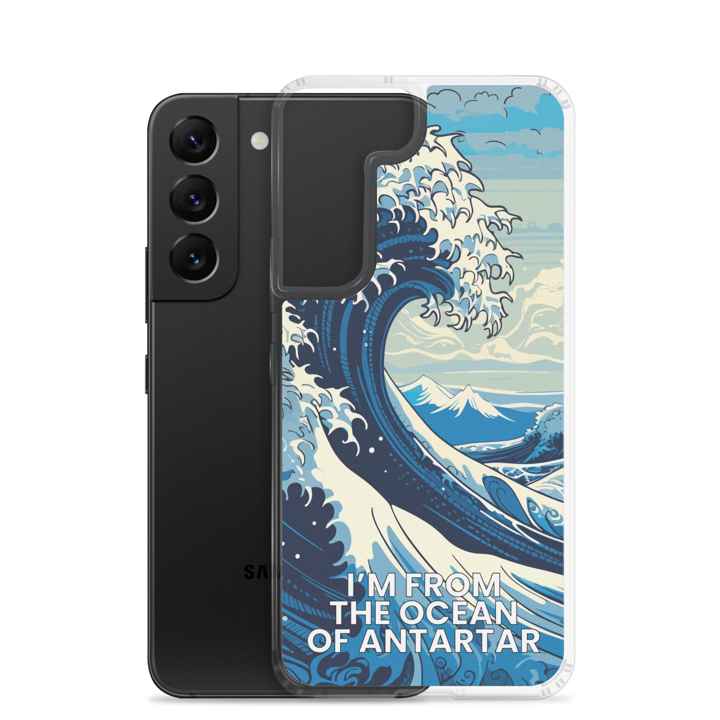 I'm from the ocean of Antartar - Clear Case for Samsung®