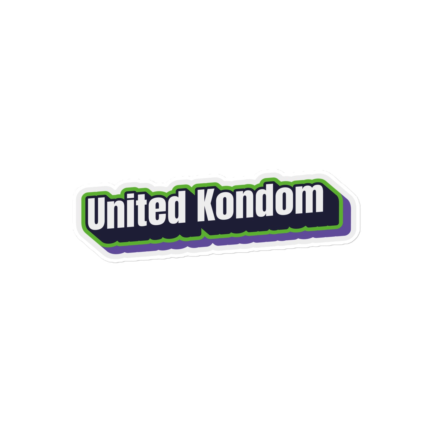 United Kondom - Bubble-free stickers