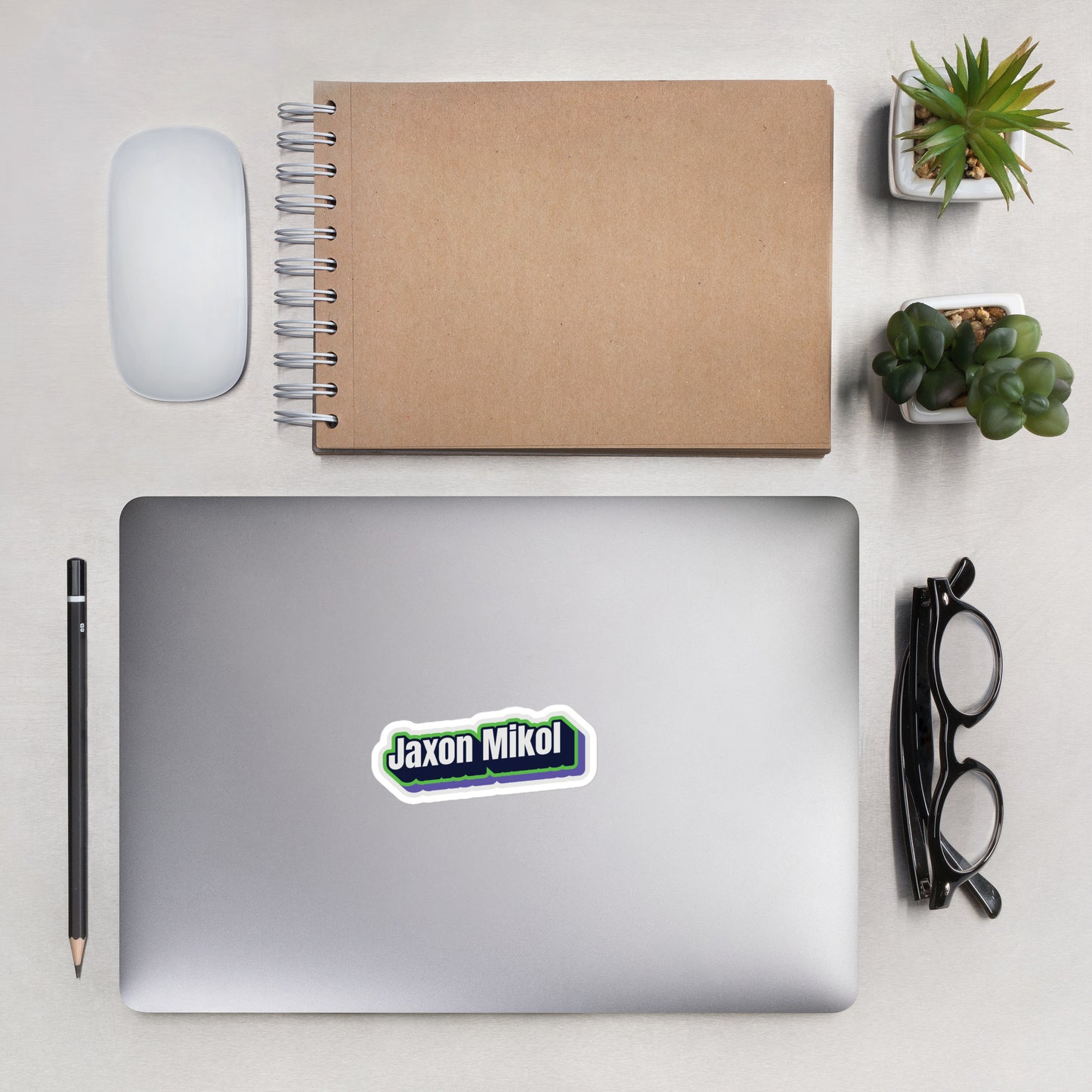 Jaxon Mikol - Bubble-free stickers