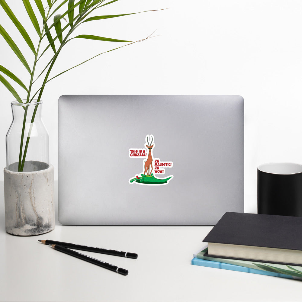 This is a ghazaal - Bubble-free stickers
