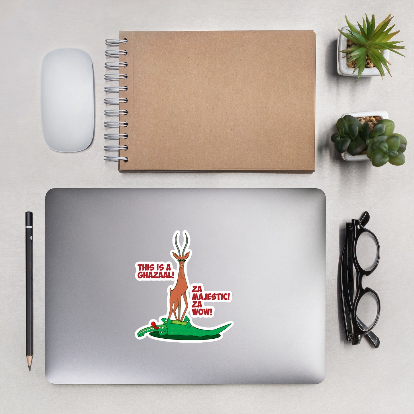 This is a ghazaal - Bubble-free stickers