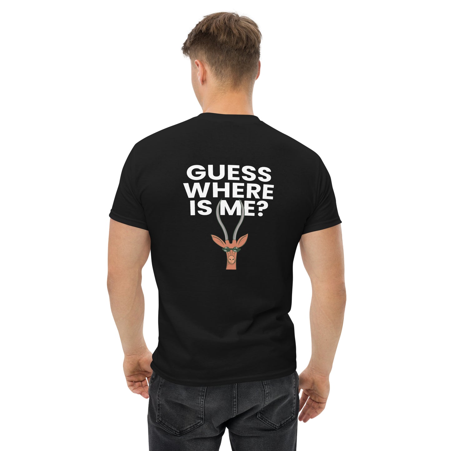 Guess where is me ghazaal - Men's classic tee