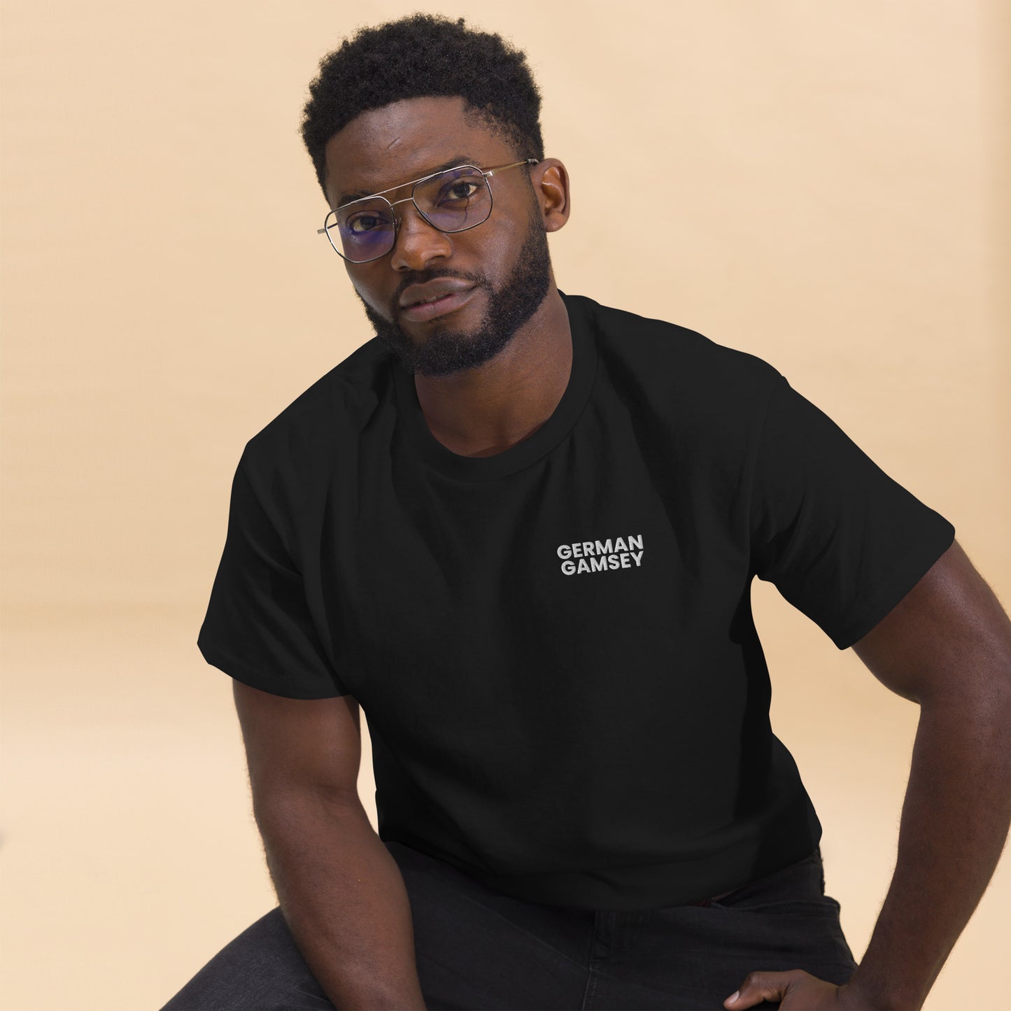 German Gamsey / Medium Rear - Men's classic tee