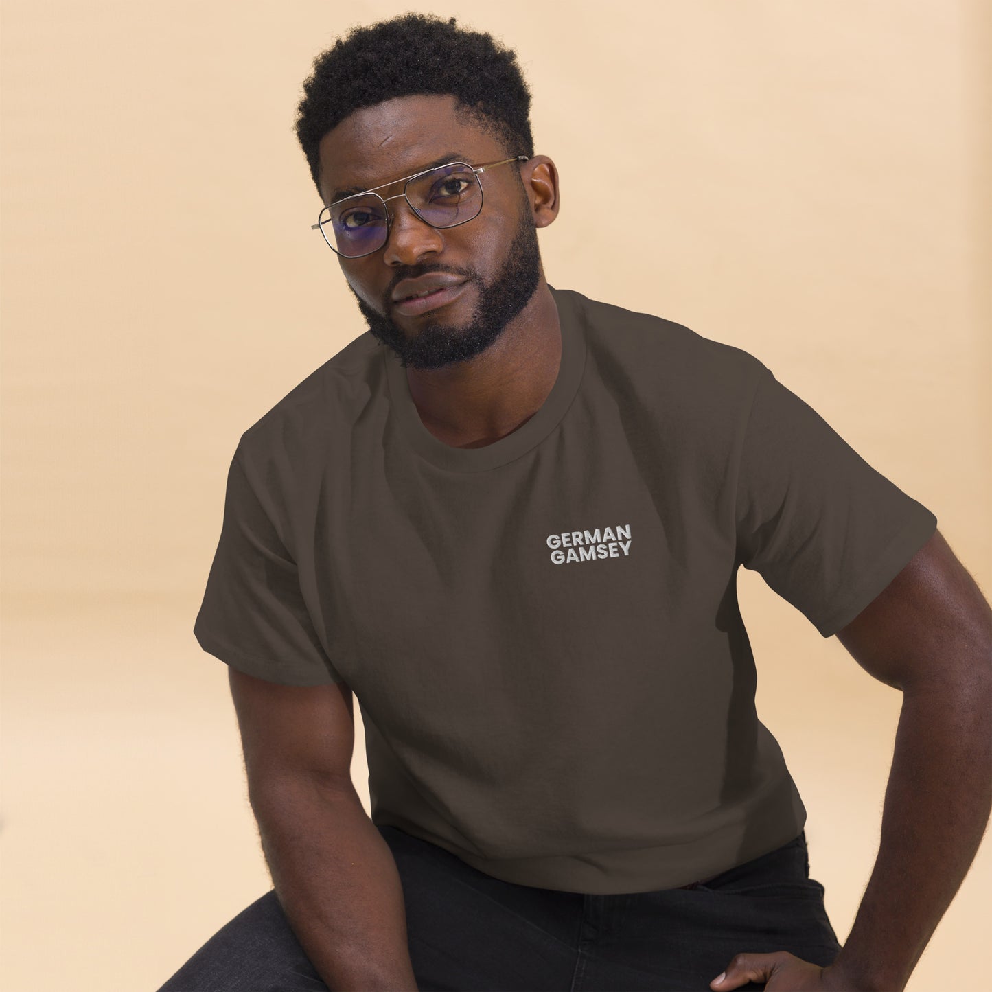 German Gamsey / Medium Rear - Men's classic tee