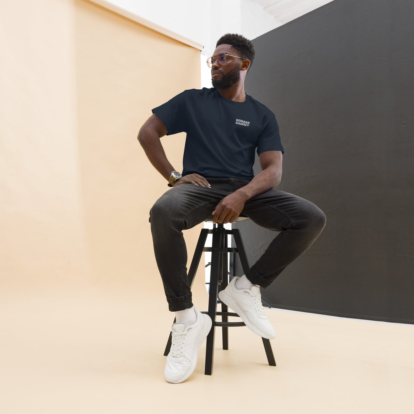 German Gamsey / Medium Rear - Men's classic tee