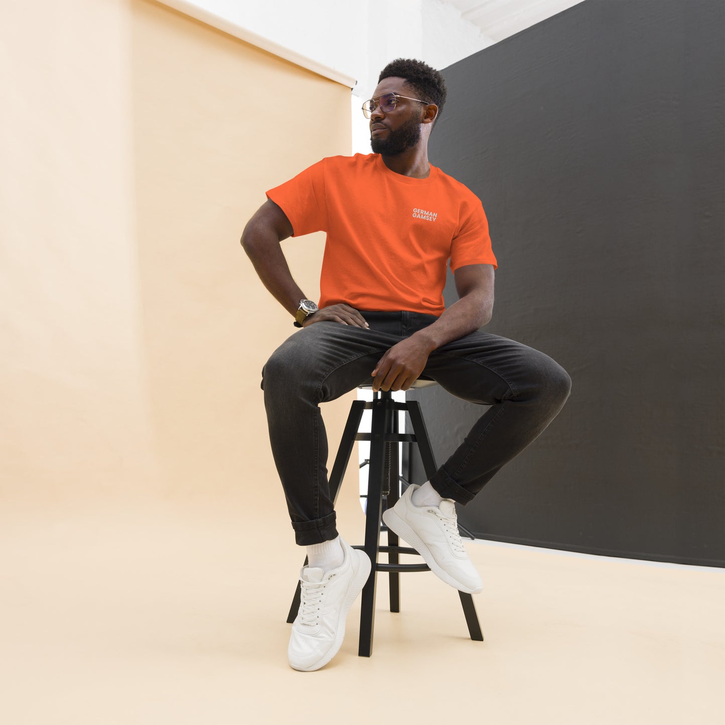 German Gamsey / Medium Rear - Men's classic tee