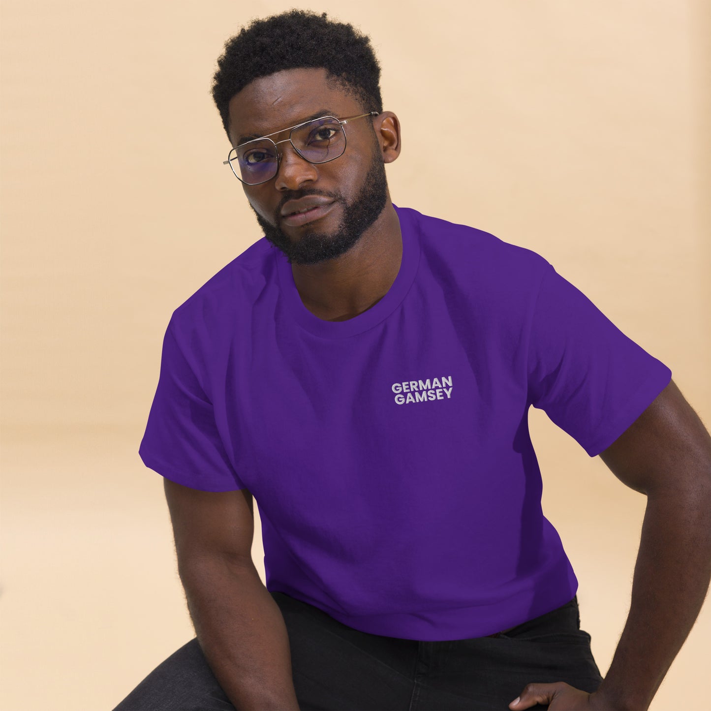 German Gamsey / Medium Rear - Men's classic tee