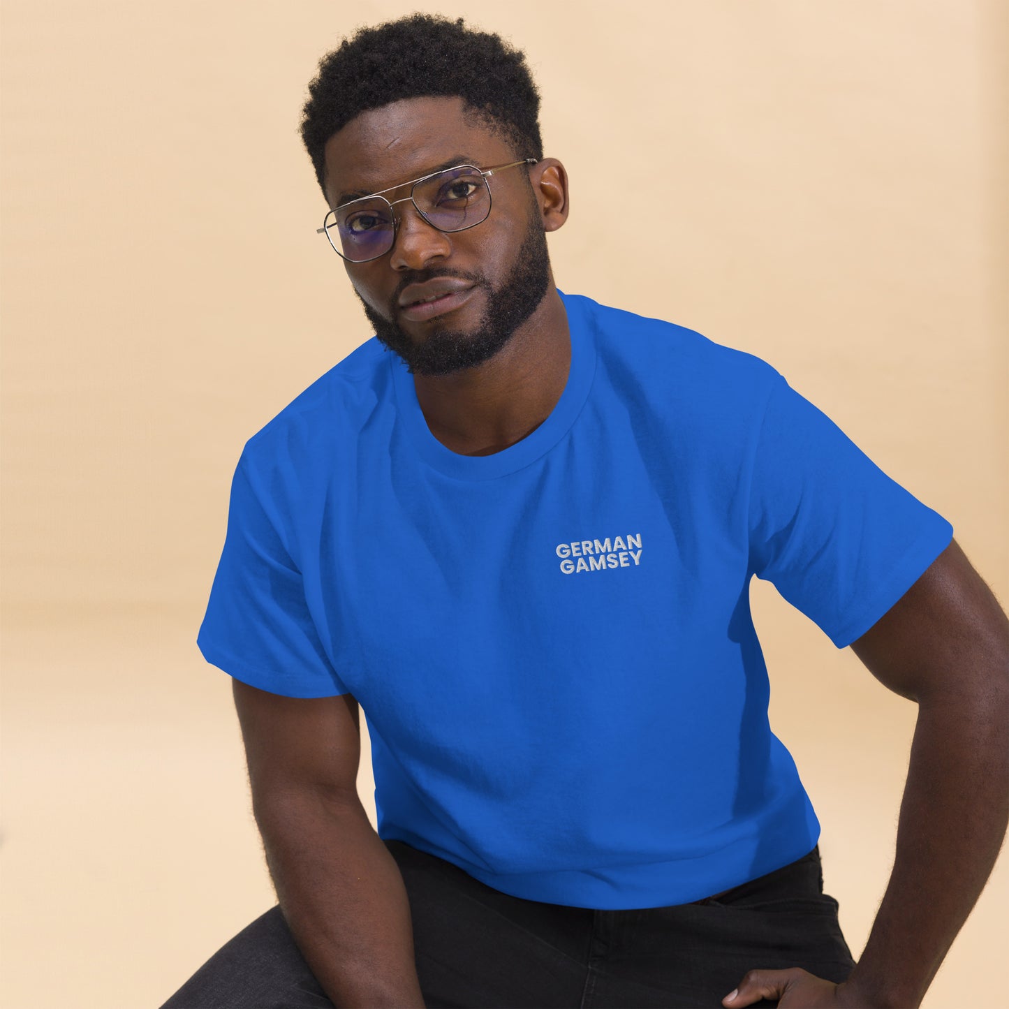 German Gamsey / Medium Rear - Men's classic tee