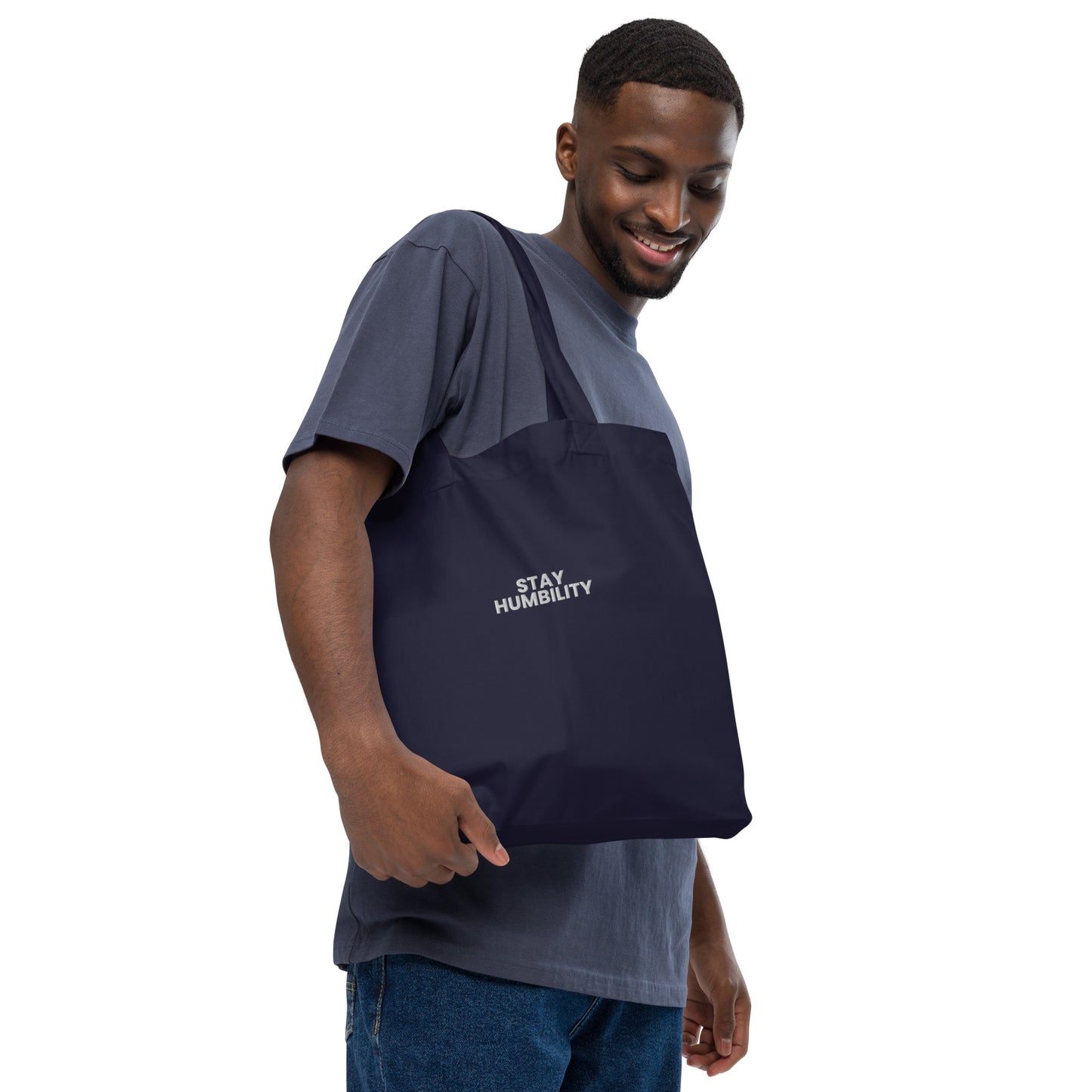 Stay Humbility - Organic fashion tote bag