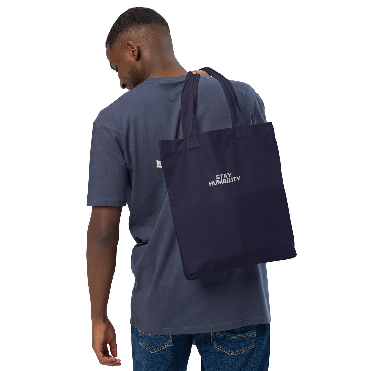 Stay Humbility - Organic fashion tote bag