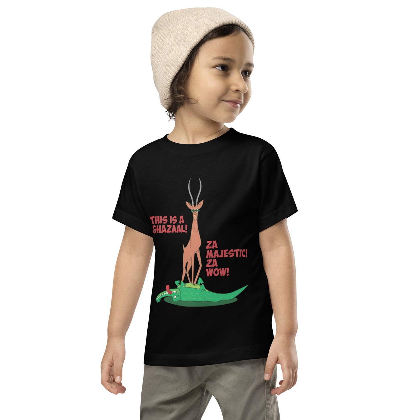 This is a ghazaal - Toddler Short Sleeve Tee