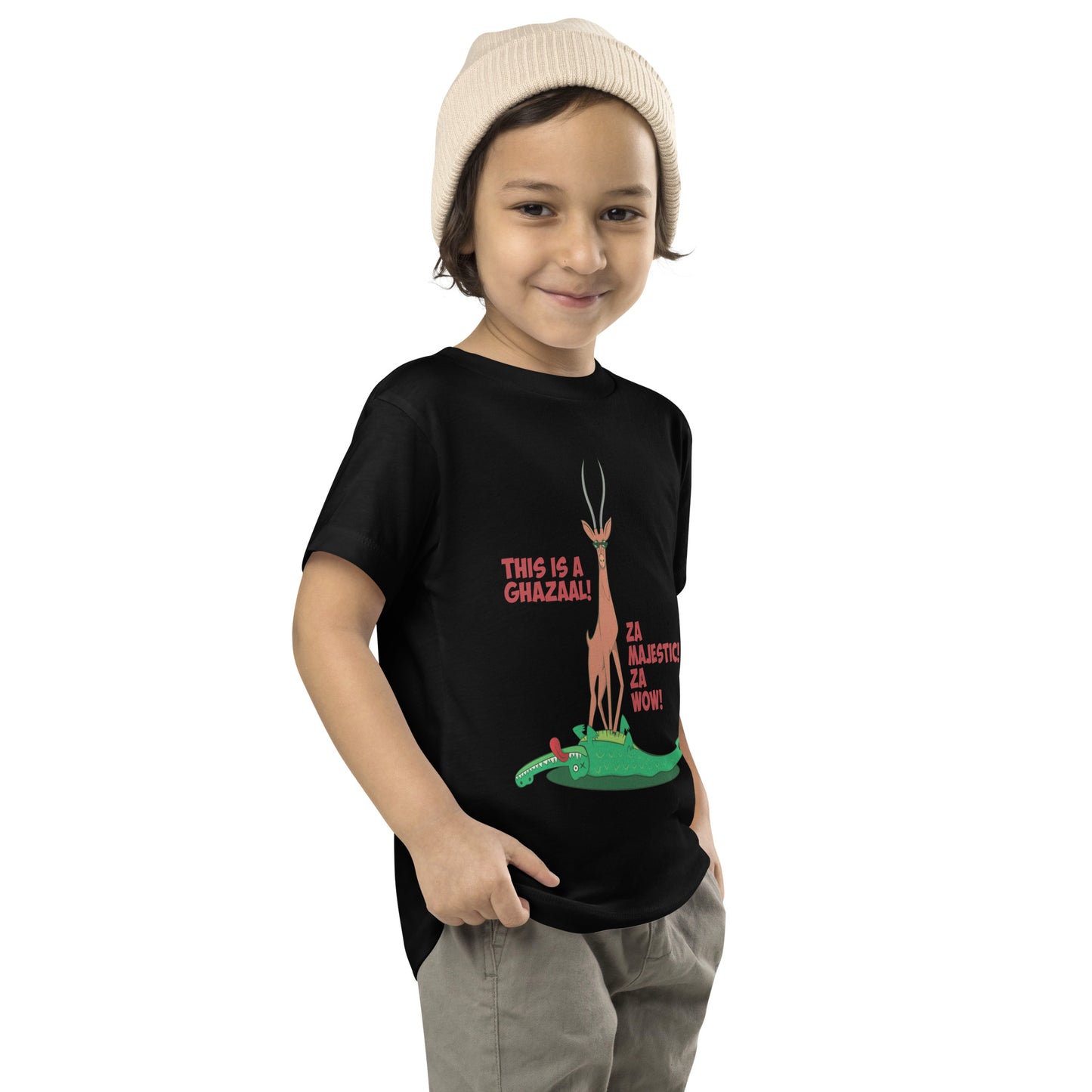 This is a ghazaal - Toddler Short Sleeve Tee