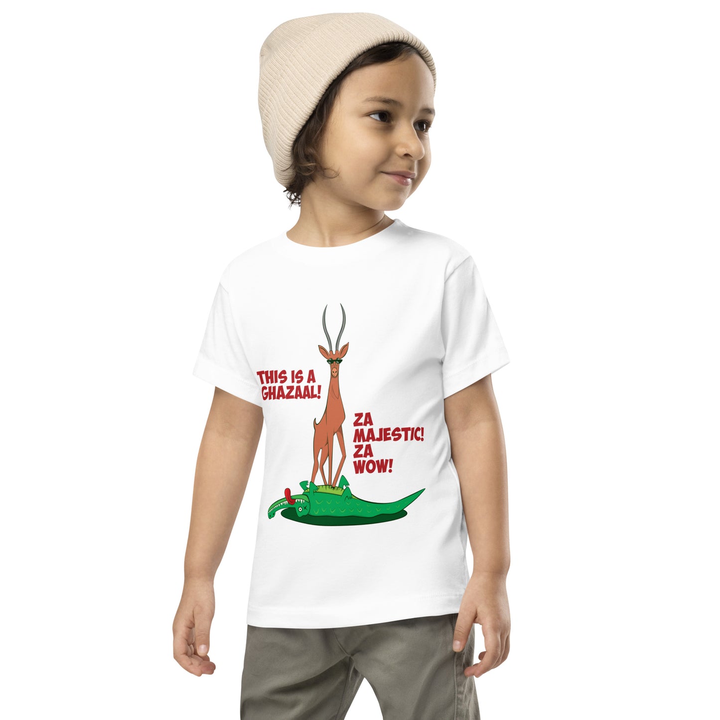 This is a ghazaal - Toddler Short Sleeve Tee