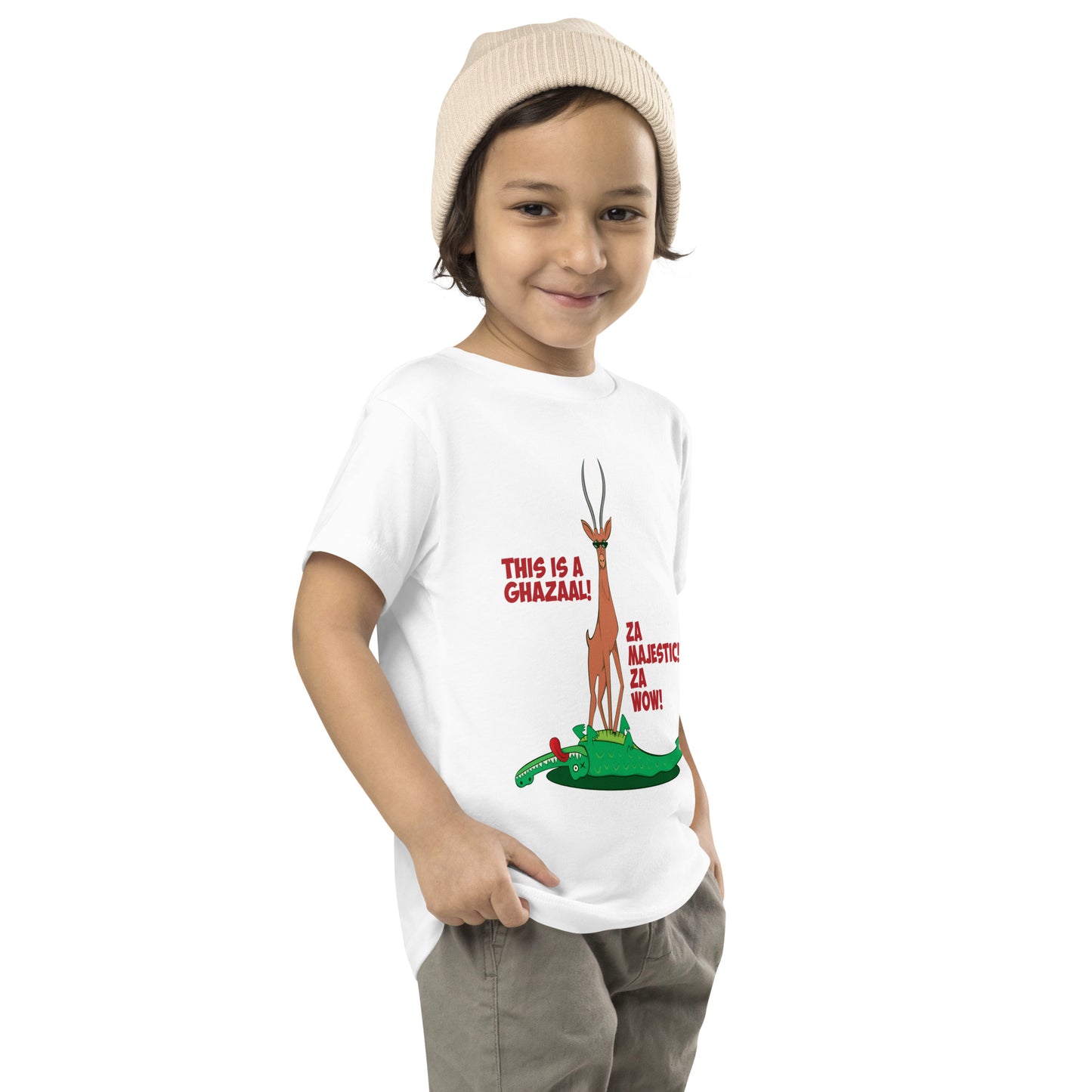 This is a ghazaal - Toddler Short Sleeve Tee