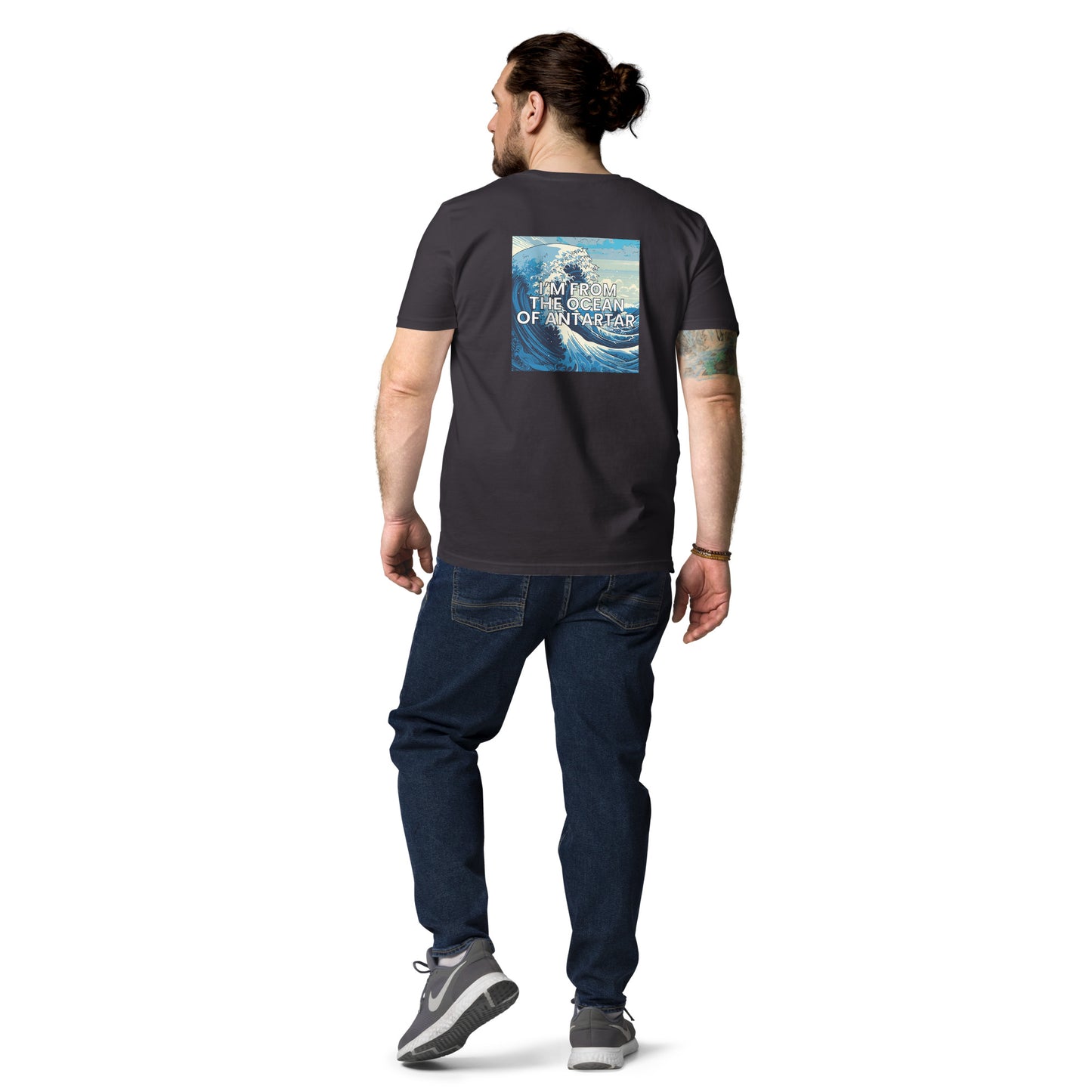 I'm from the ocean of Antartar - Unisex organic cotton t-shirt