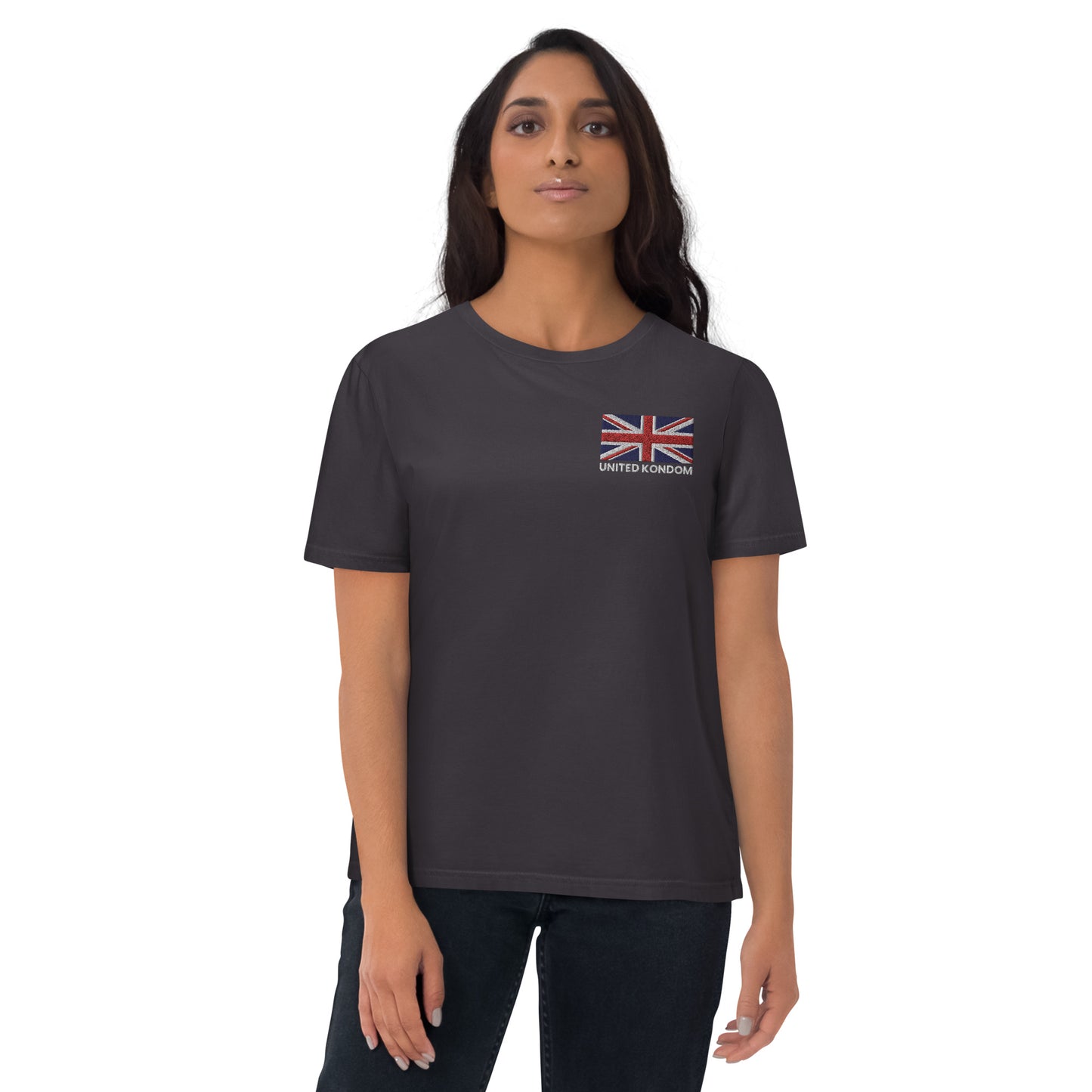 United Kondom Embroided - Unisex organic cotton t-shirt