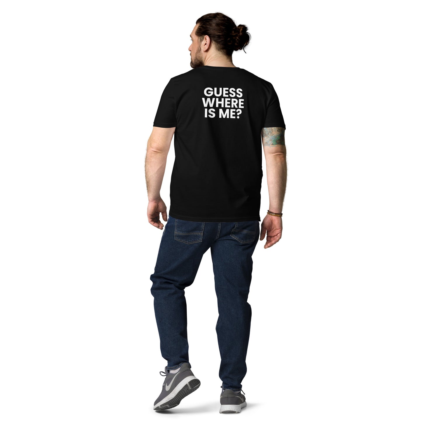 Guess where is me? - Unisex organic cotton t-shirt
