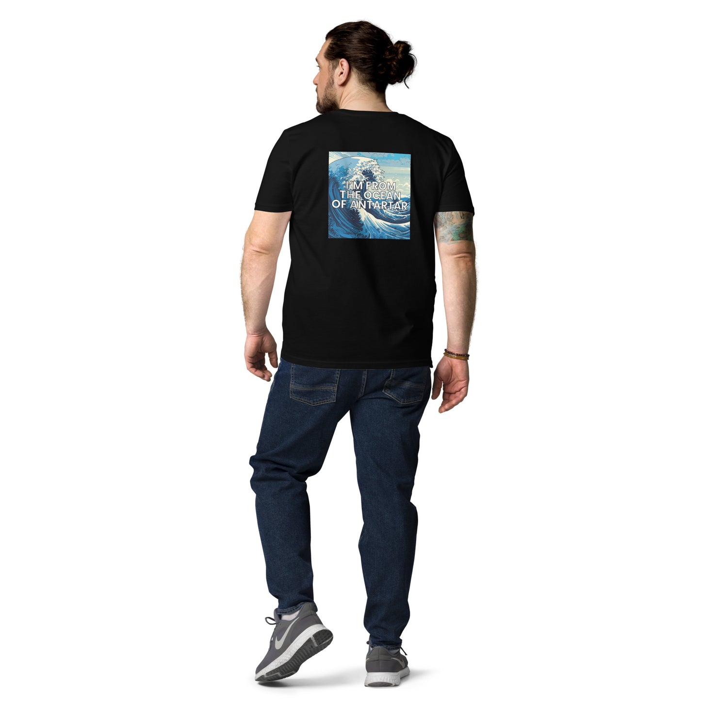 I'm from the ocean of Antartar - Unisex organic cotton t-shirt