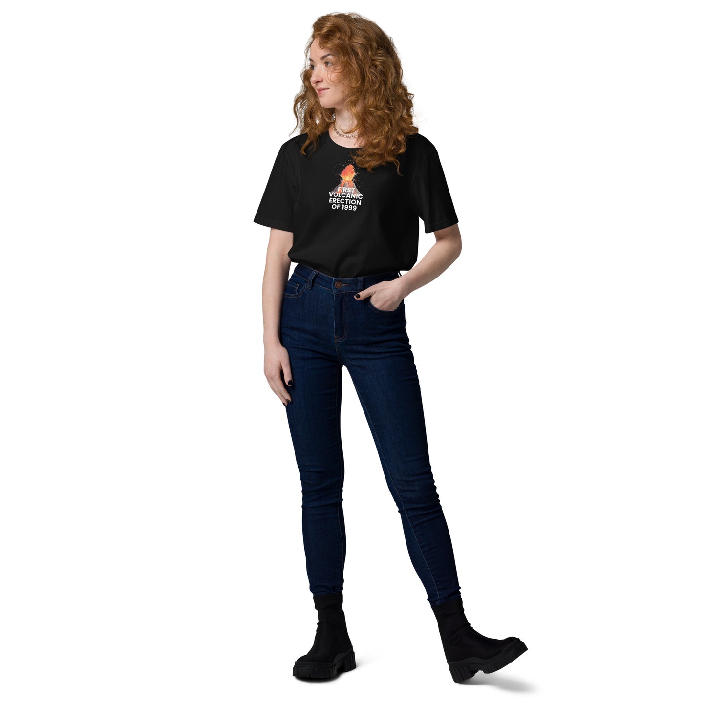 First volcanic erection of 1999 - Unisex organic cotton t-shirt