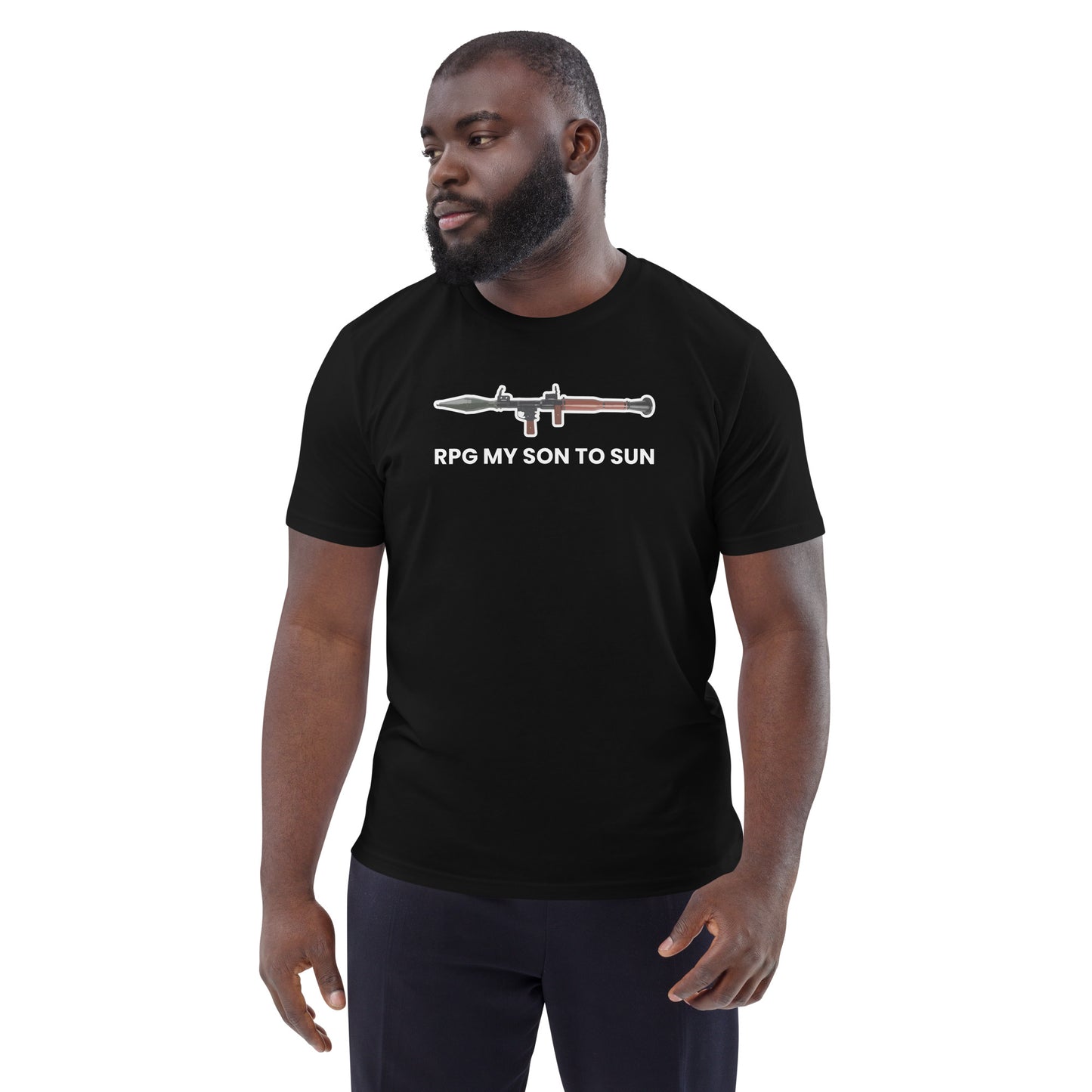 RPG my son to sun - Unisex organic cotton t-shirt