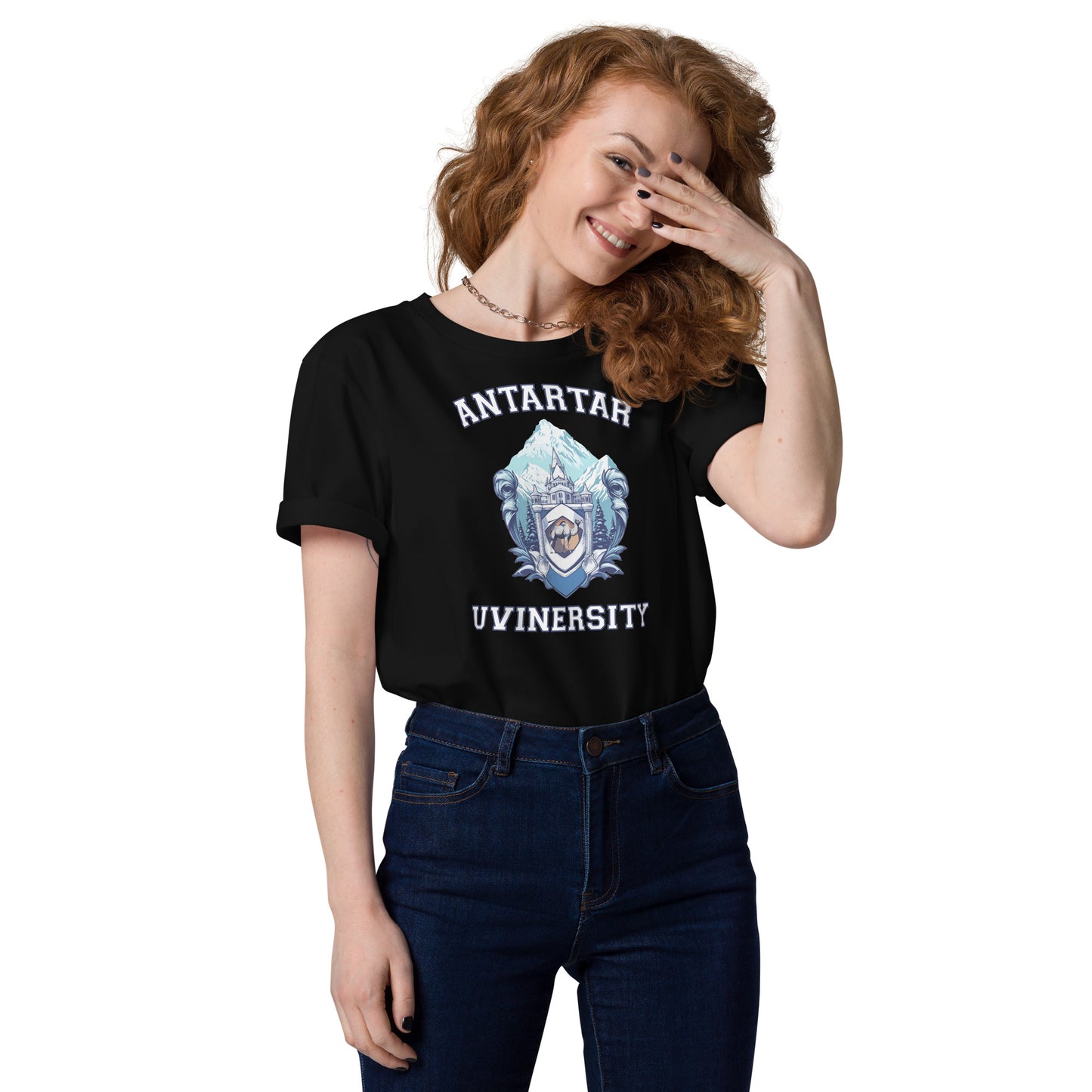 Antartar Uvinersity - Unisex organic cotton t-shirt