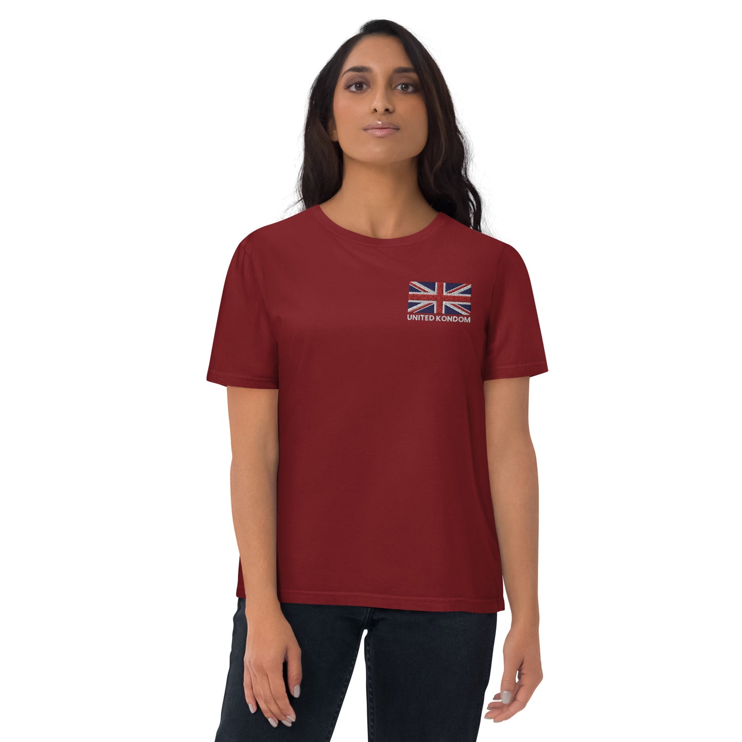 United Kondom Embroided - Unisex organic cotton t-shirt