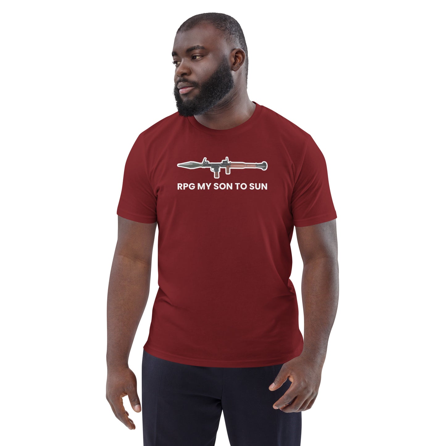 RPG my son to sun - Unisex organic cotton t-shirt