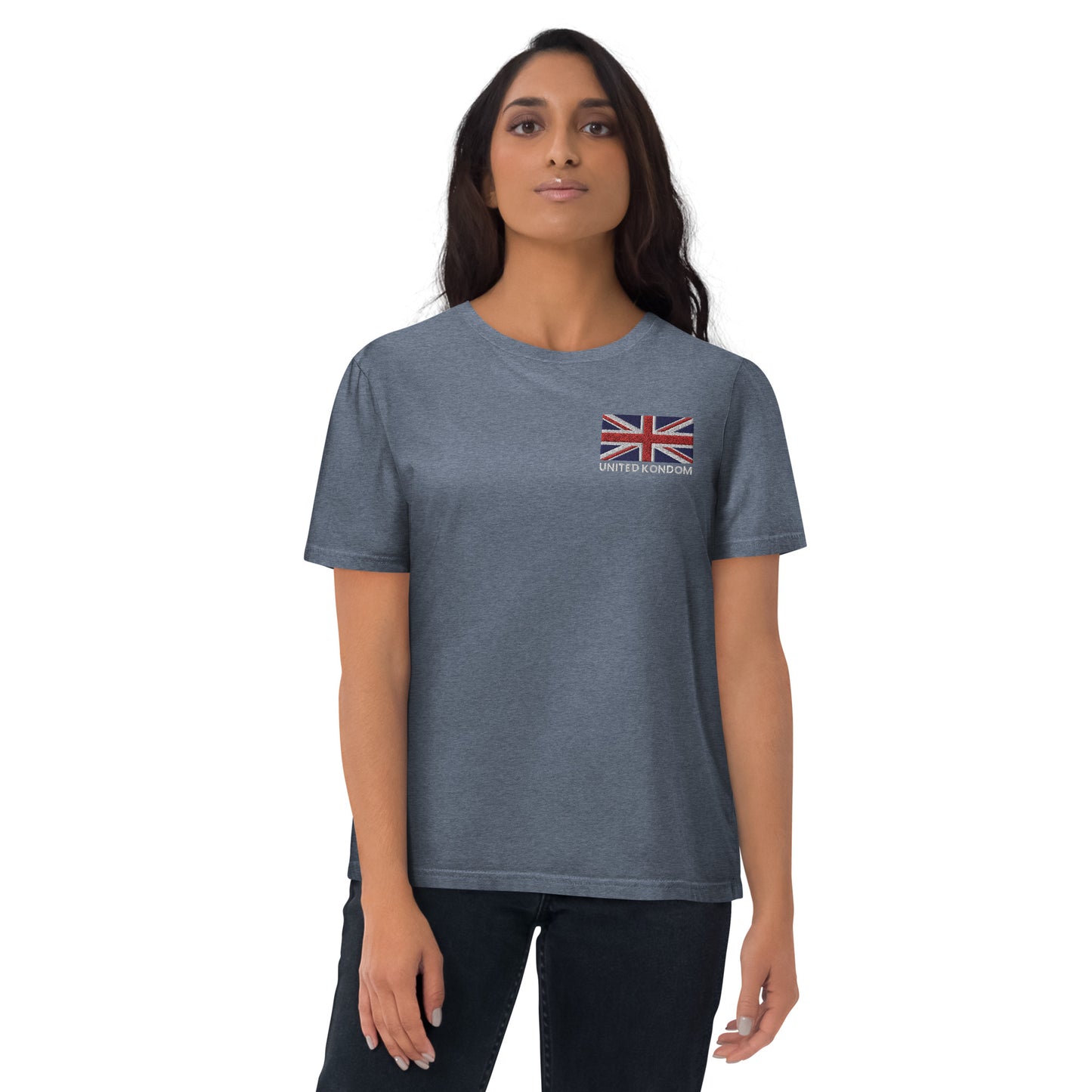 United Kondom Embroided - Unisex organic cotton t-shirt