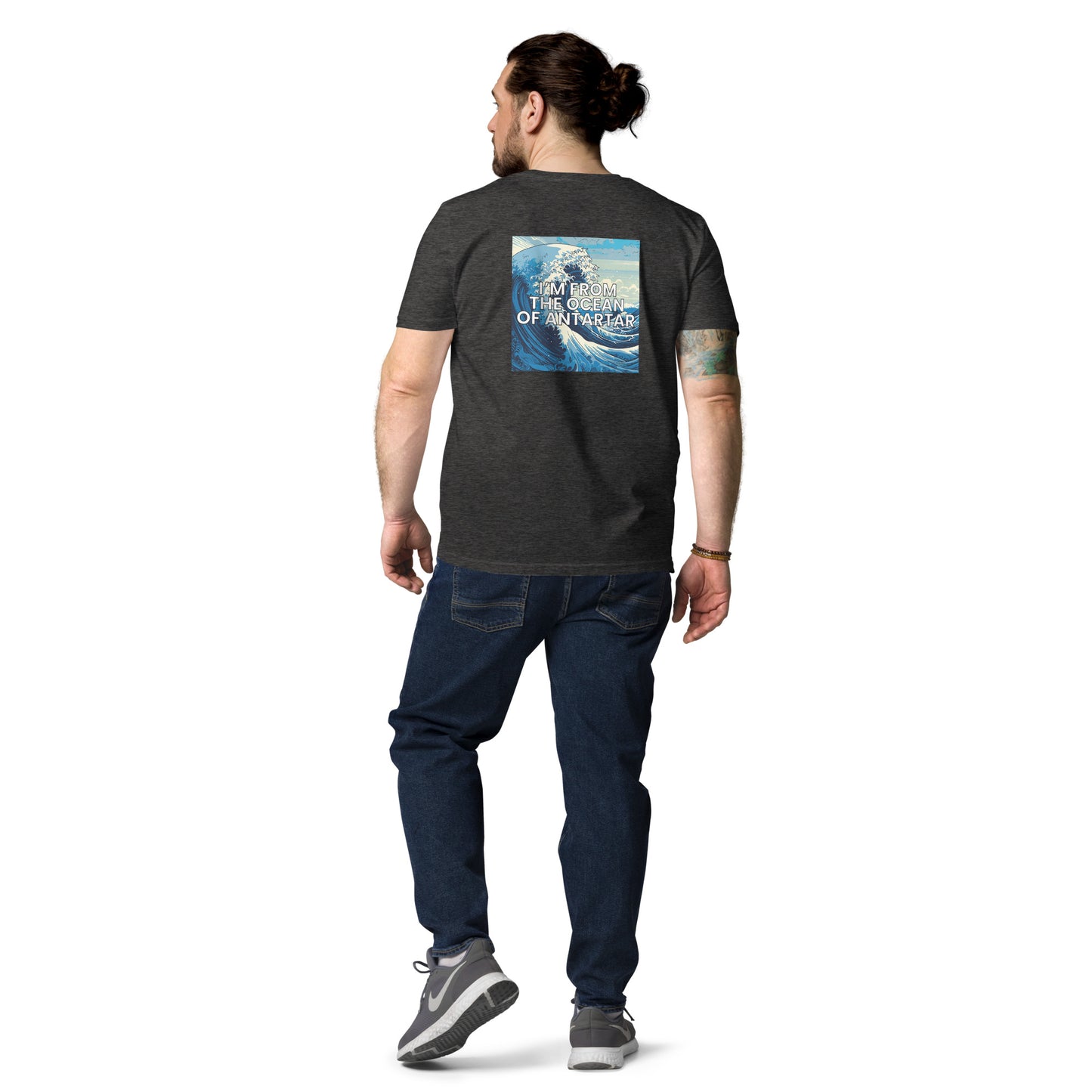 I'm from the ocean of Antartar - Unisex organic cotton t-shirt
