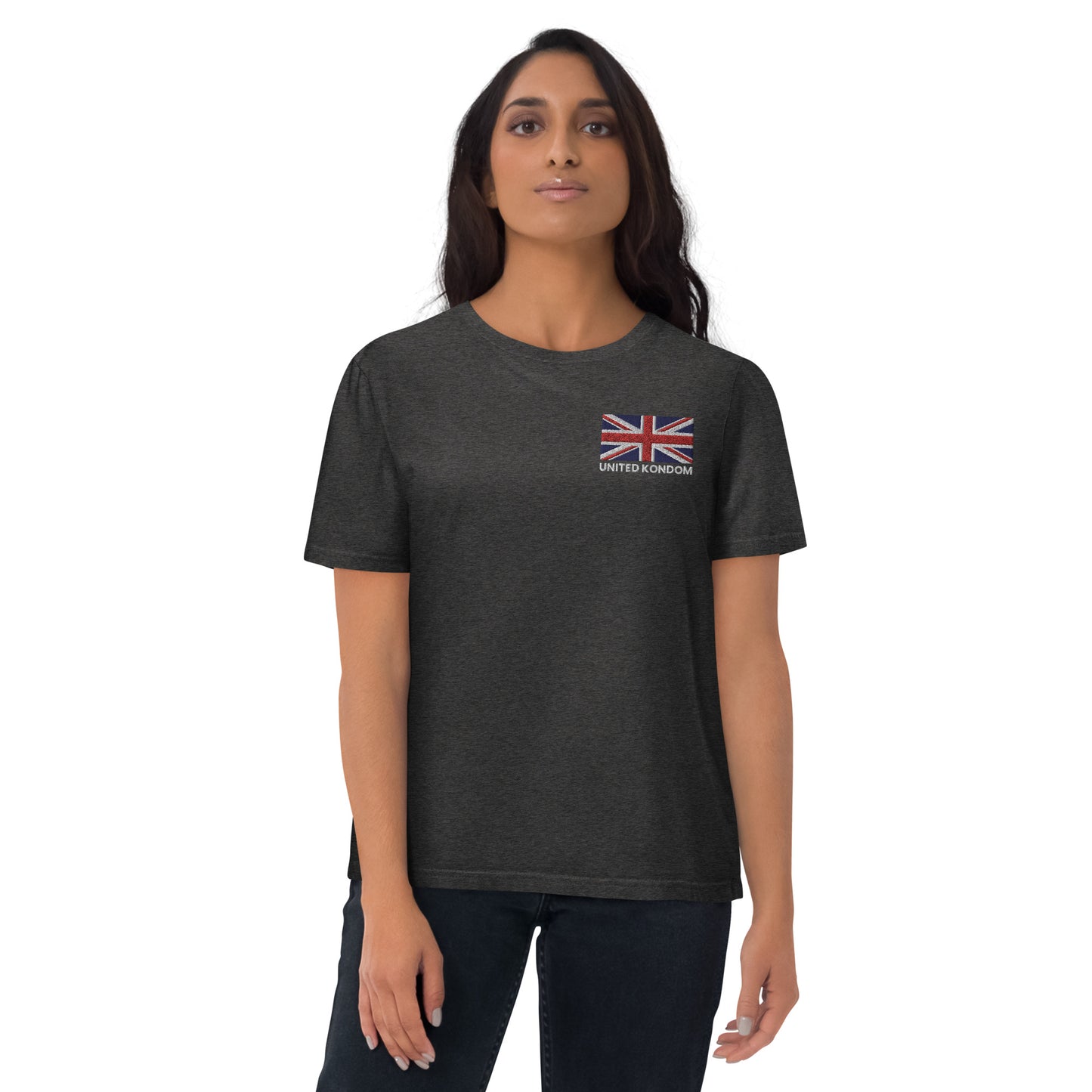 United Kondom Embroided - Unisex organic cotton t-shirt