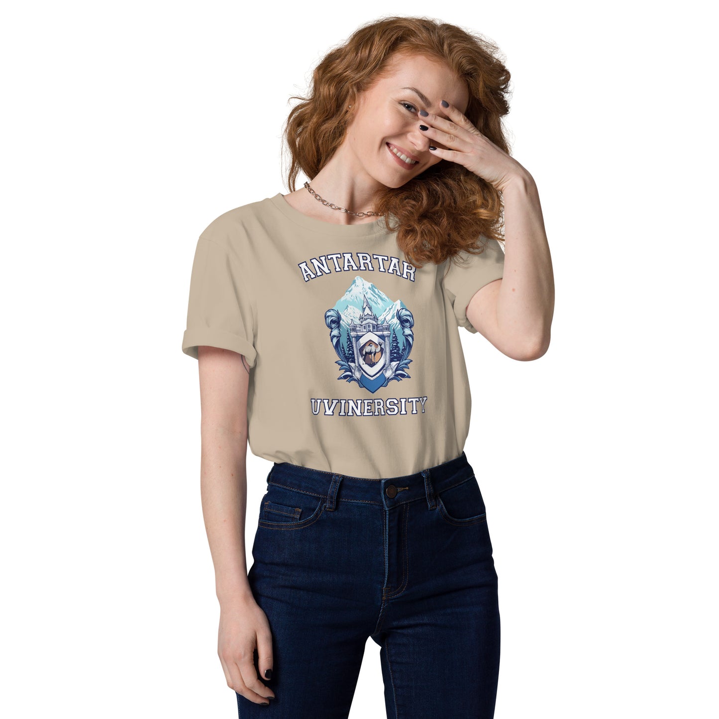 Antartar Uvinersity - Unisex organic cotton t-shirt