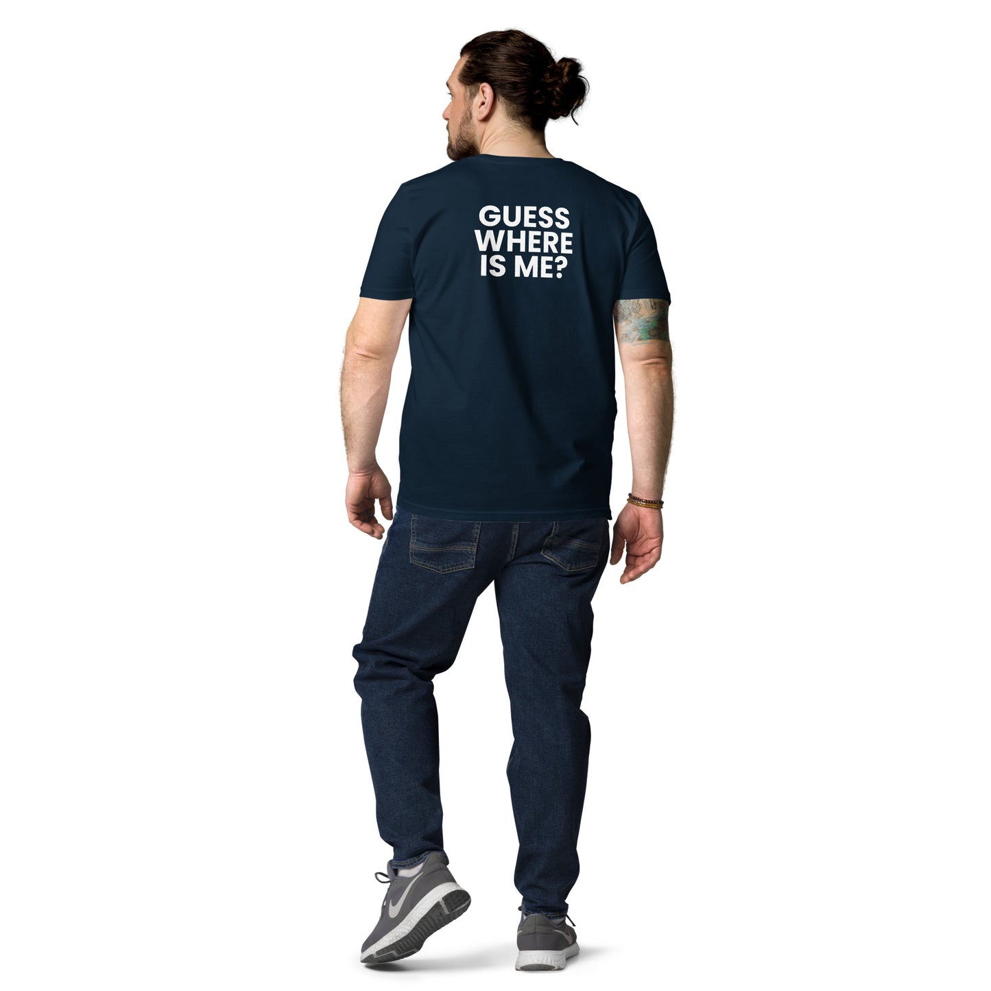 Guess where is me? - Unisex organic cotton t-shirt