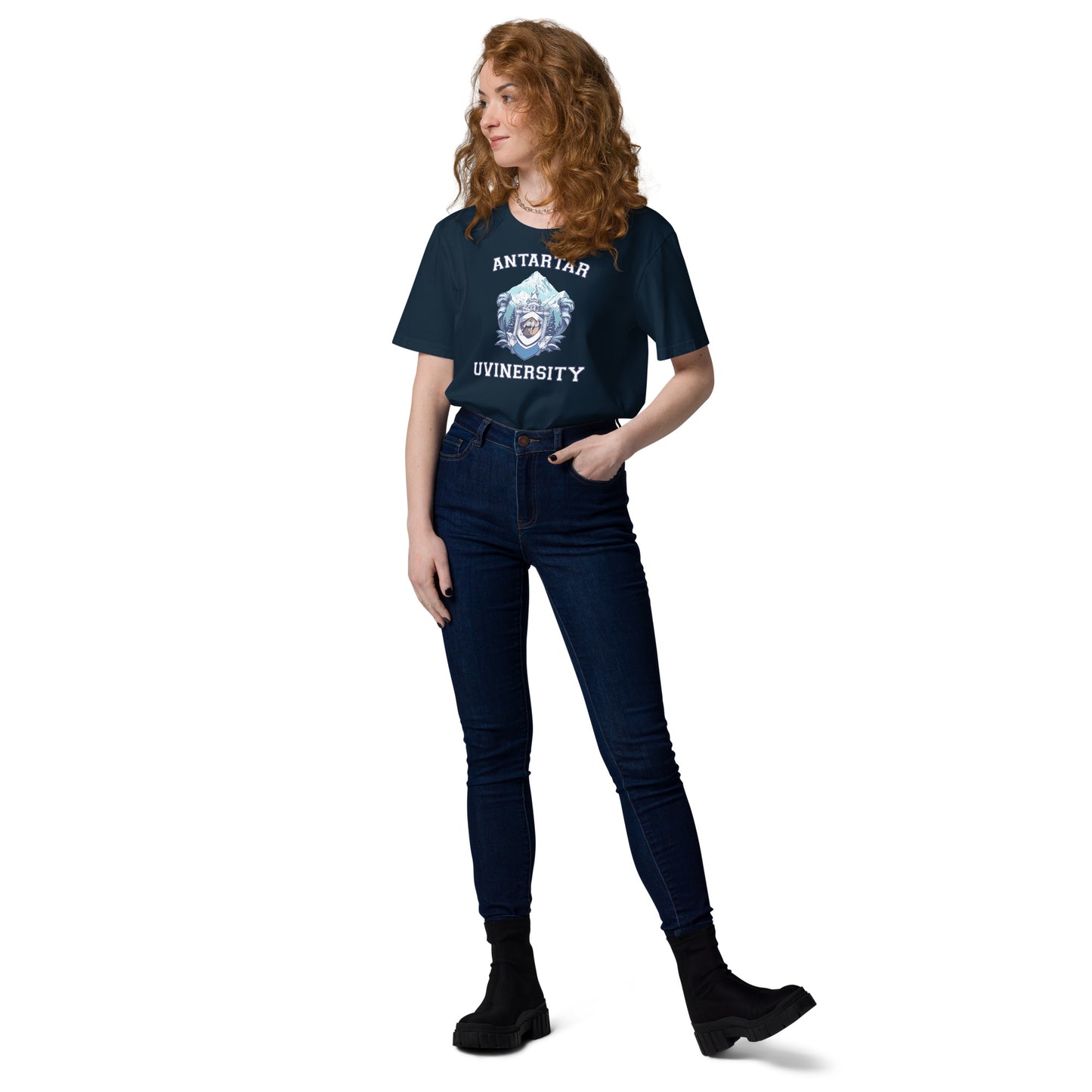Antartar Uvinersity - Unisex organic cotton t-shirt