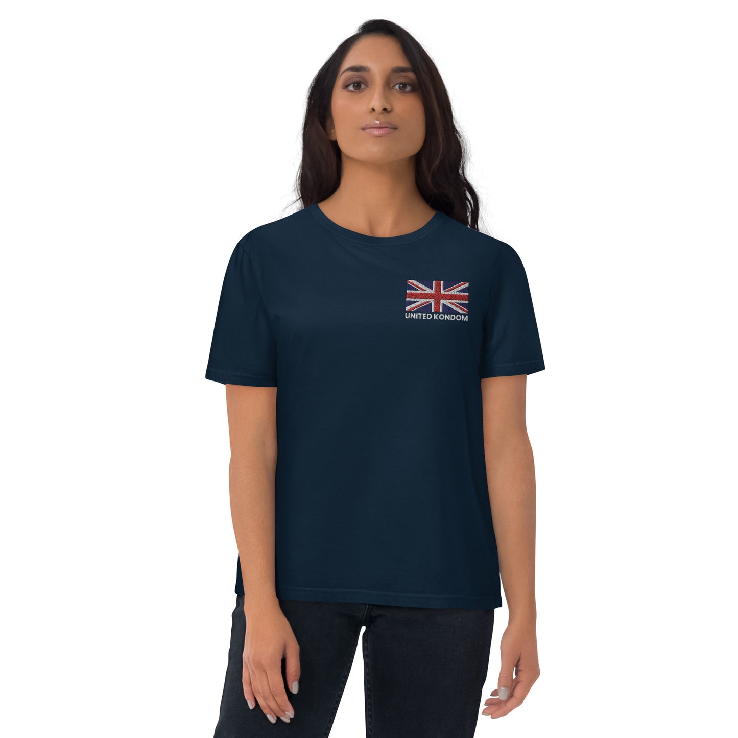 United Kondom Embroided - Unisex organic cotton t-shirt
