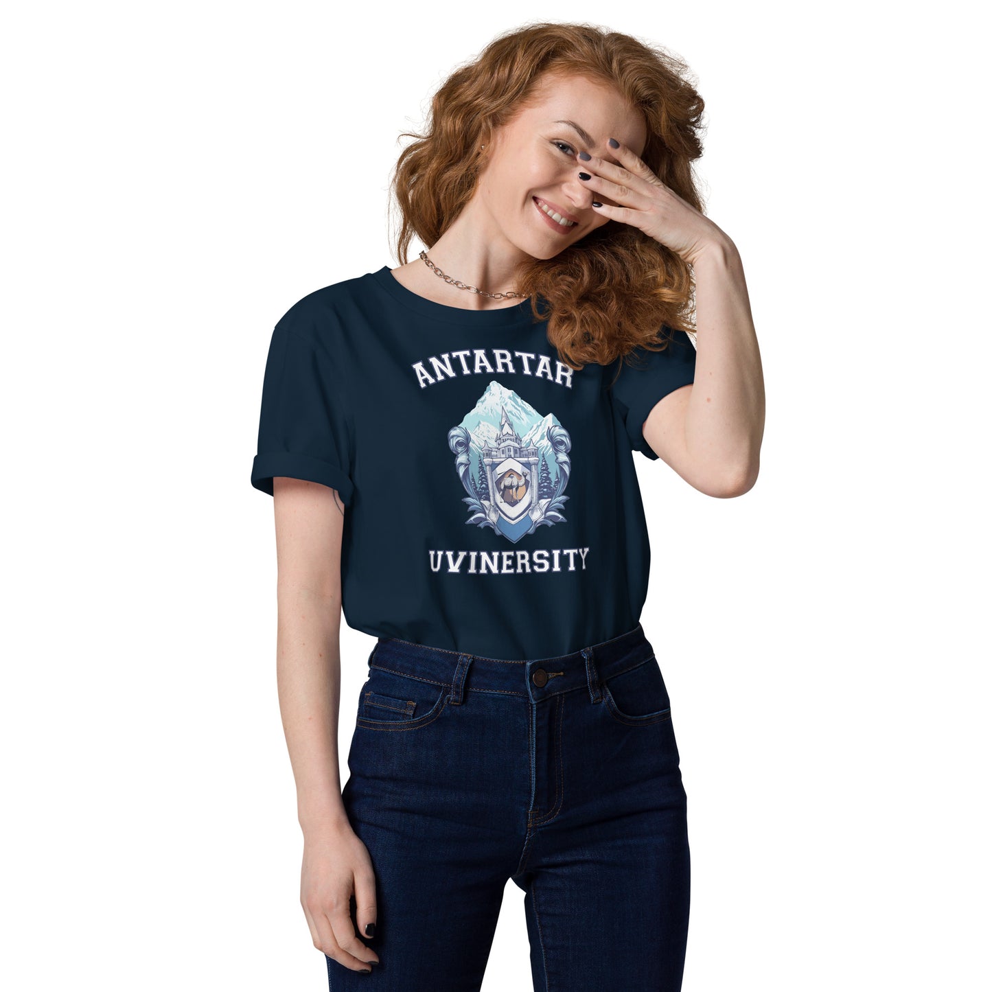 Antartar Uvinersity - Unisex organic cotton t-shirt
