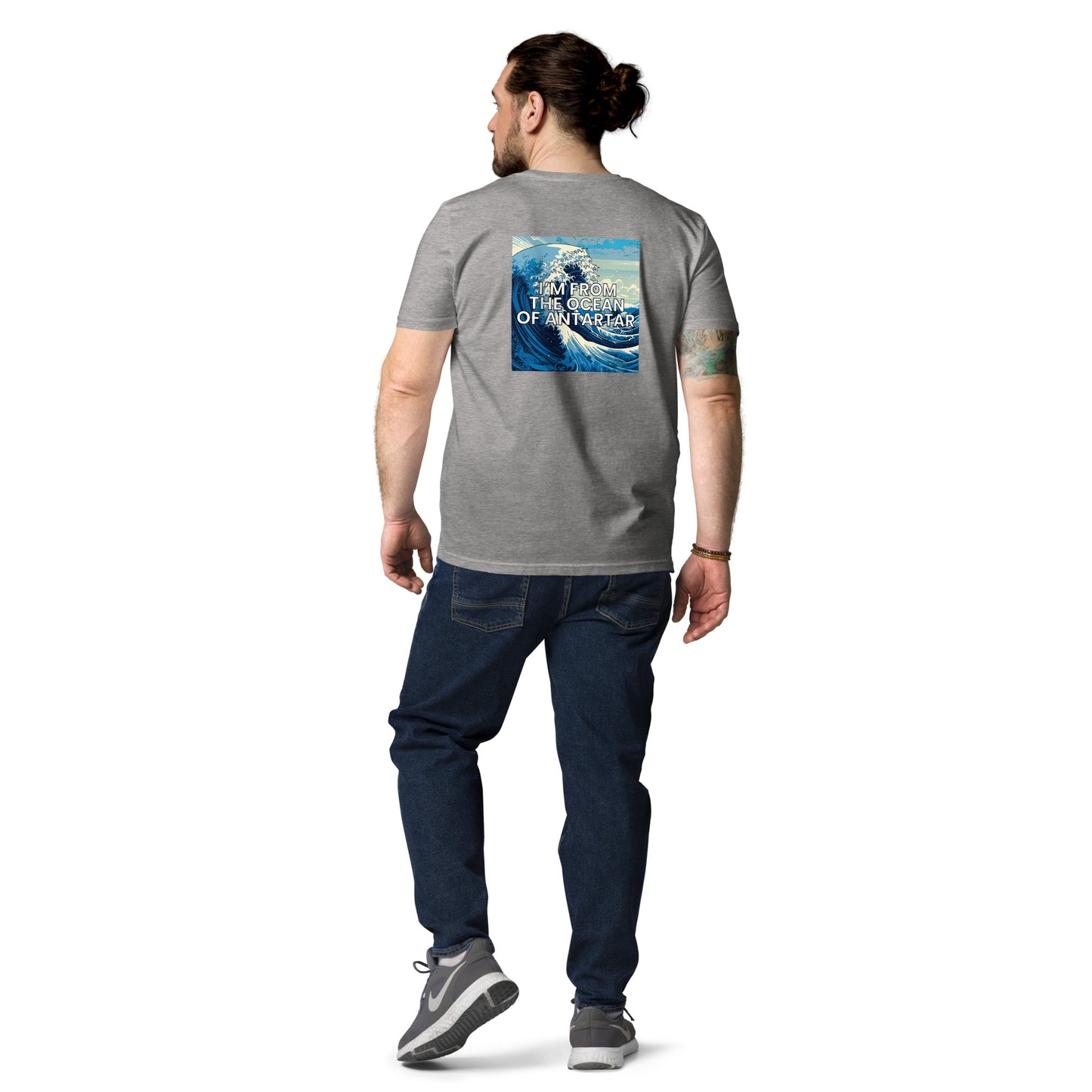 I'm from the ocean of Antartar - Unisex organic cotton t-shirt